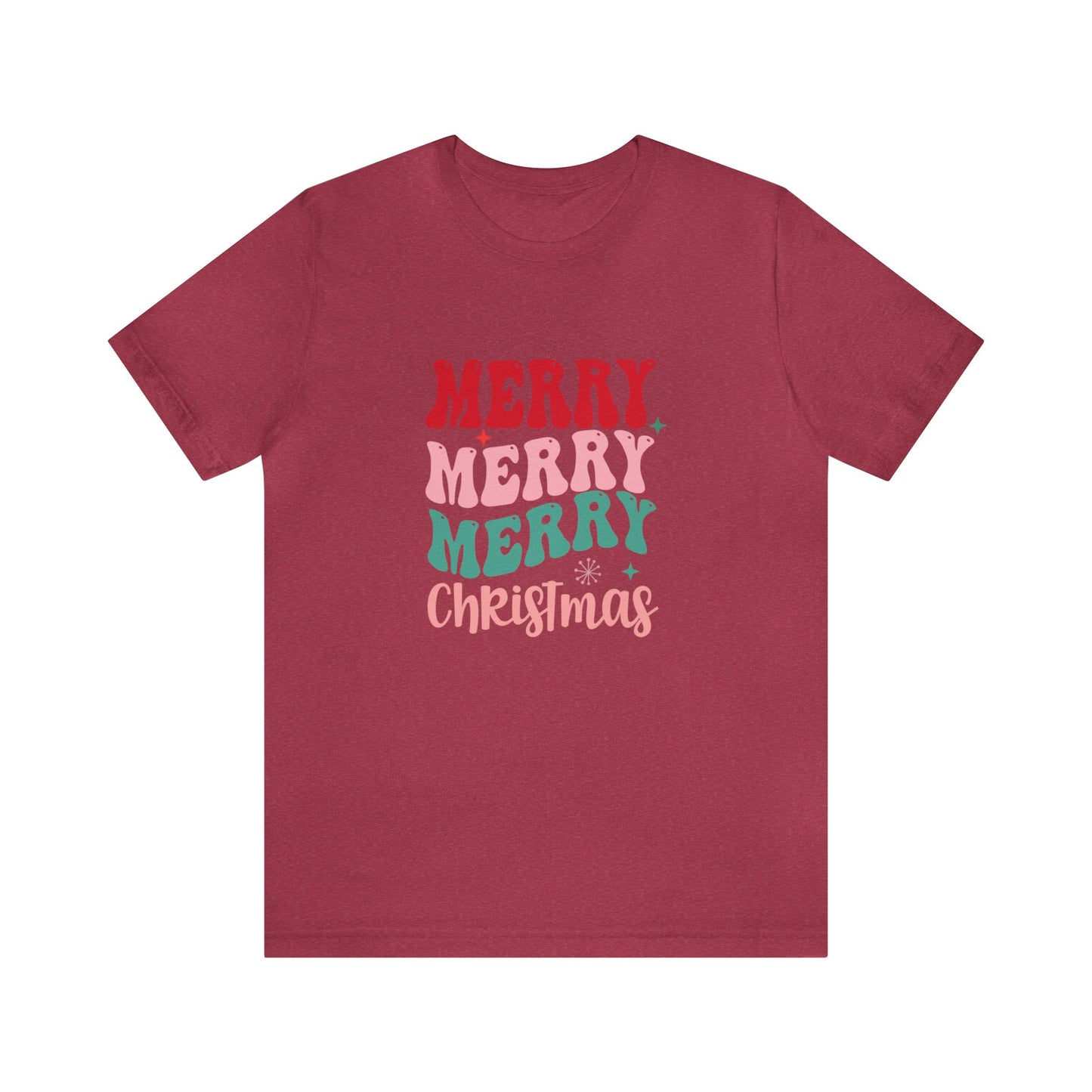 Merry Merry Christmas shirt Christmas gift for her Matching Family Christmas Shirts Family Christmas Shirt Matching Xmas Tees Christmas Tee