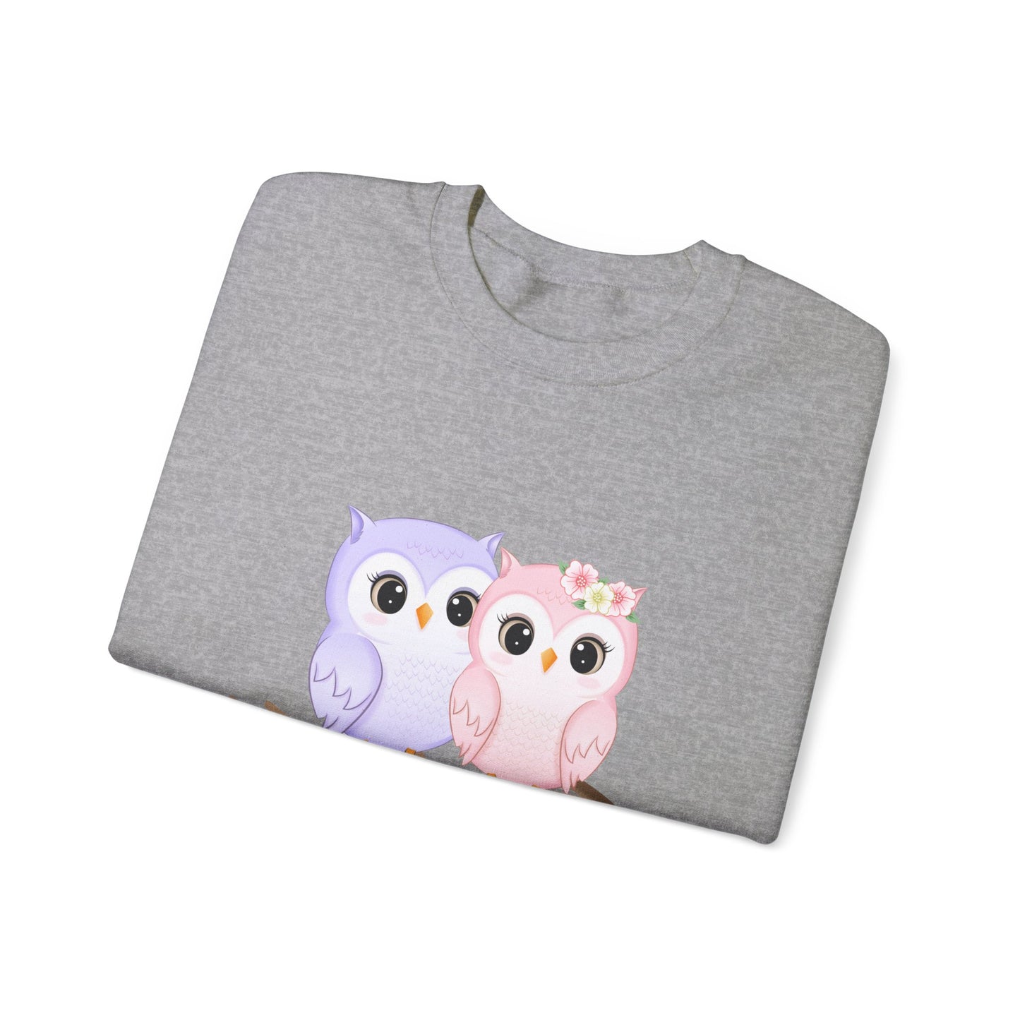 Owl Love sweater valentines Day sweatshirt valentines day shirt best friend gift for her Unisex owl sweater Love shirt unique holiday gift