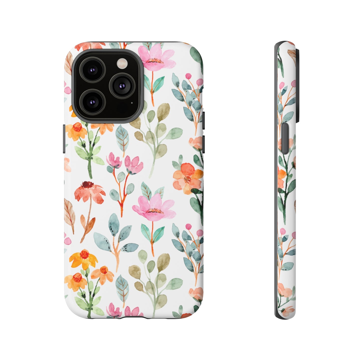 Floral phone case mother's day gift best friend gift for her gift for him flower cell phone cases Tough Cases