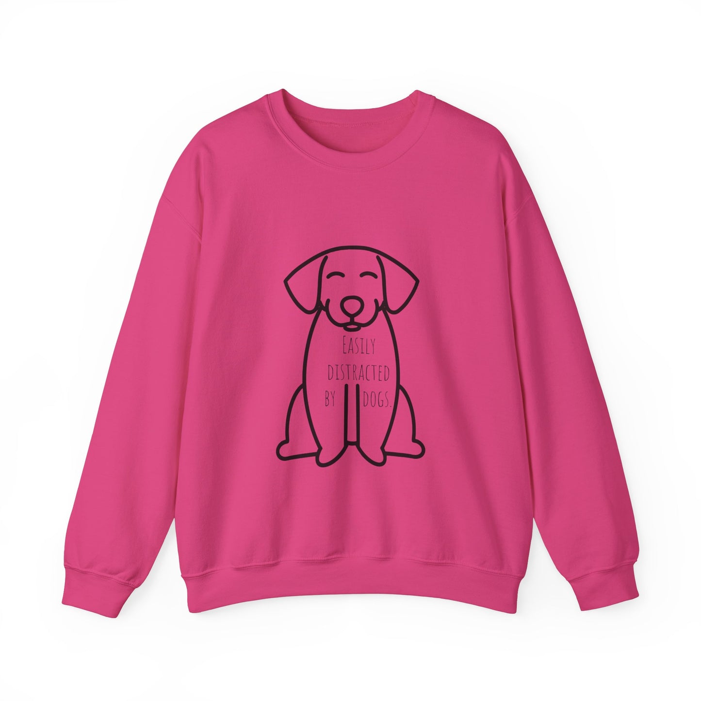 Easily distracted by dogs Sweatshirt Christmas gift for dog Mom dog lover gift dog dad gift for him gift for her best friend gift funny dog