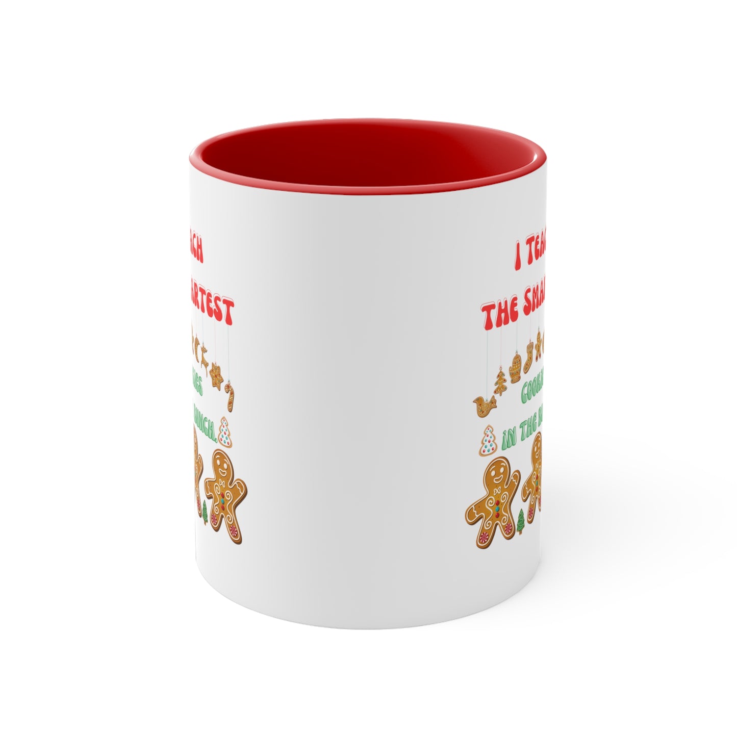 Smartest cookies mug teacher Christmas mug teacher gift coffee mug Christmas gift for her for him tea gift for him 11oz Christmas coffee mug