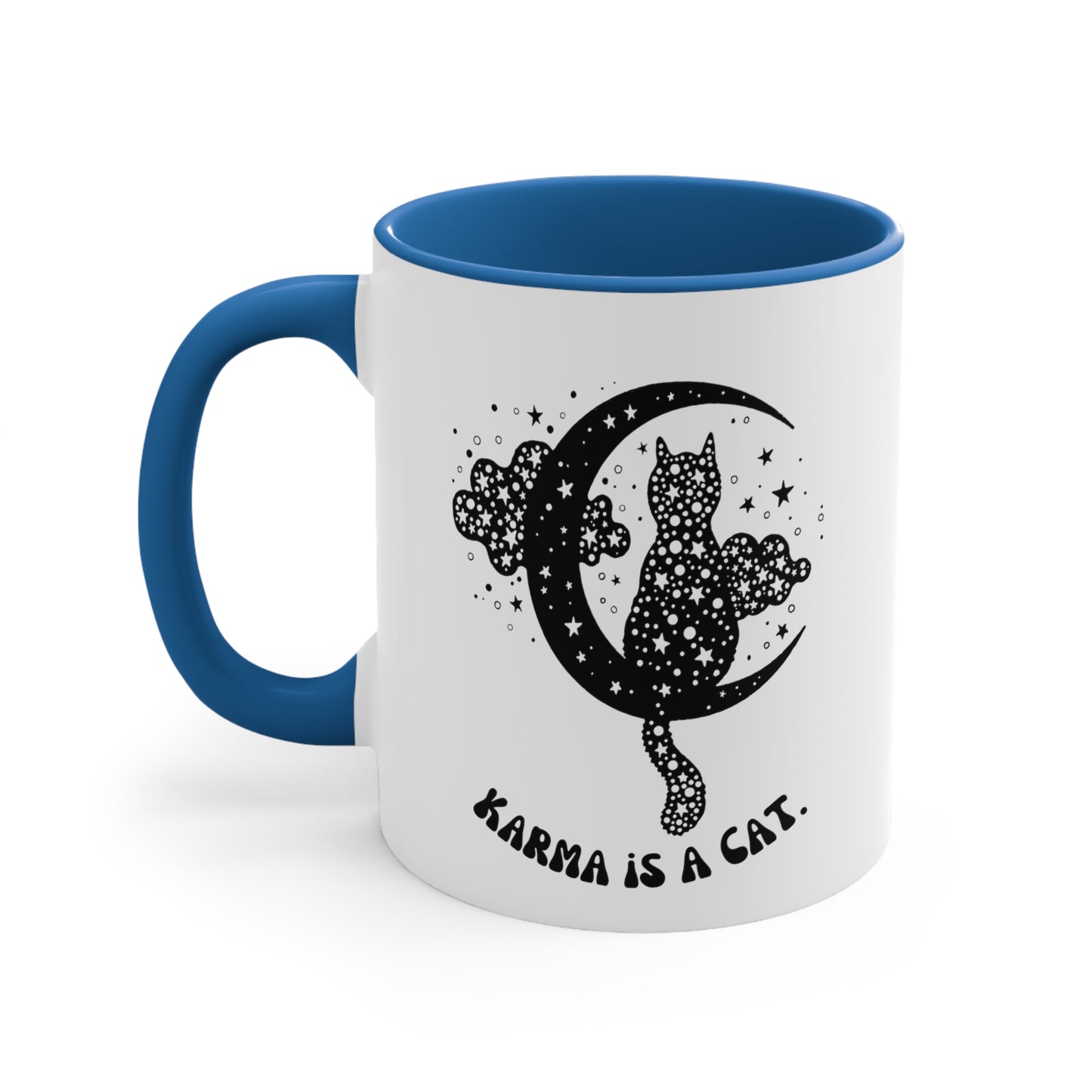 Karma is a cat mug best friend gift for her gift for him Birthday gift coffee mug tea gift for cat lover bestie valentinesday gift Christmas