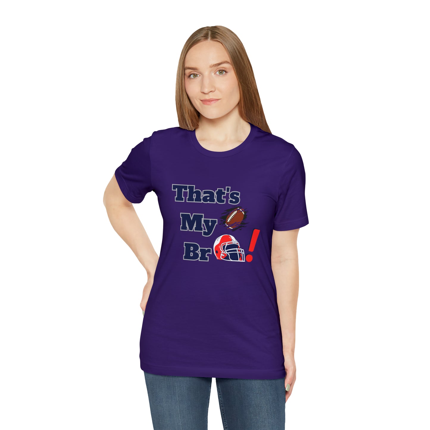 That's my Bro Footbball  shirt sister football shirt Brother football shirt game day shirt family gameday shirt gift for Mom gifts for mom vacation shirt gift for mom