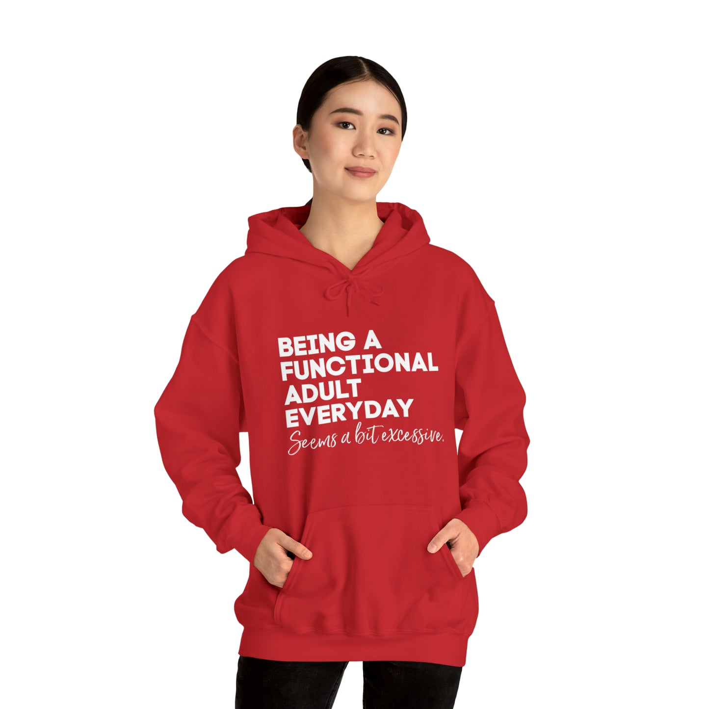 Being a functional adult sweater funny sweashirt birthday gift Christmas gifts Sweatshirt Gift for him Gift