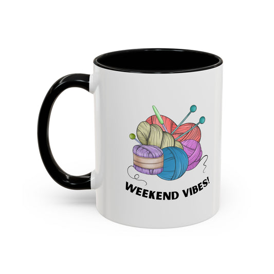 Crochet weekending mug coffee lover weekending vibes mug Coffee Mug swift Funny Coffee Cup Cat Lady Gift Cat Lover Gift Cat Mom christmas