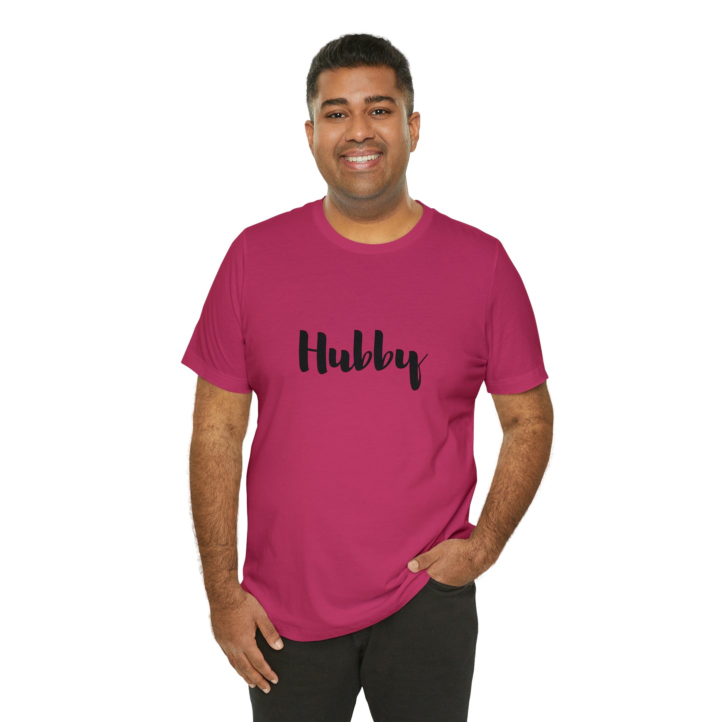 Hubby unisex T-shirt, bride groom attire, bridal party shirts, shower gift,Fathers Day Gift, Dad shirt, Husband birthday,
