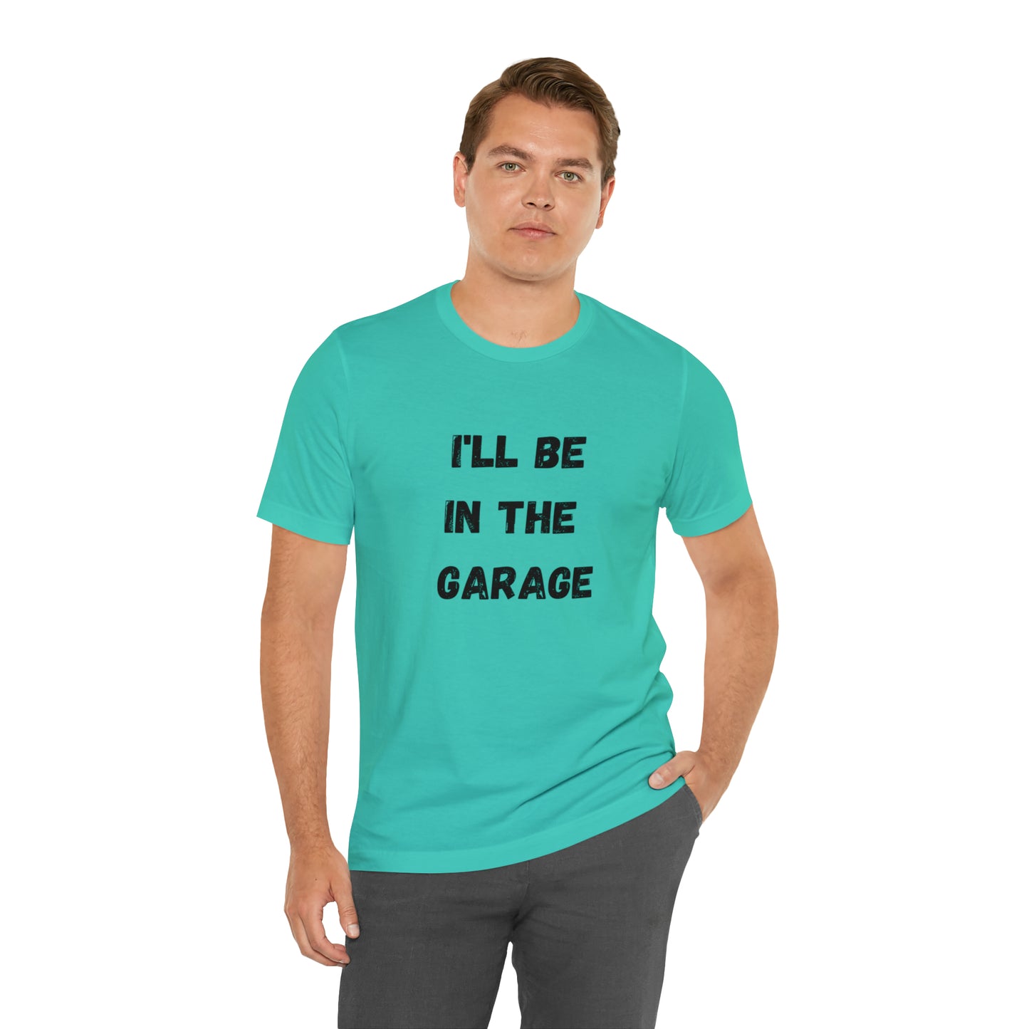Funny Shirt Men | I'll be In The Garage Shirt | Fathers Day Gift - Dad shirt, Mechanic funny Tee - Husband Gift, Garage TShirt,vacation trip