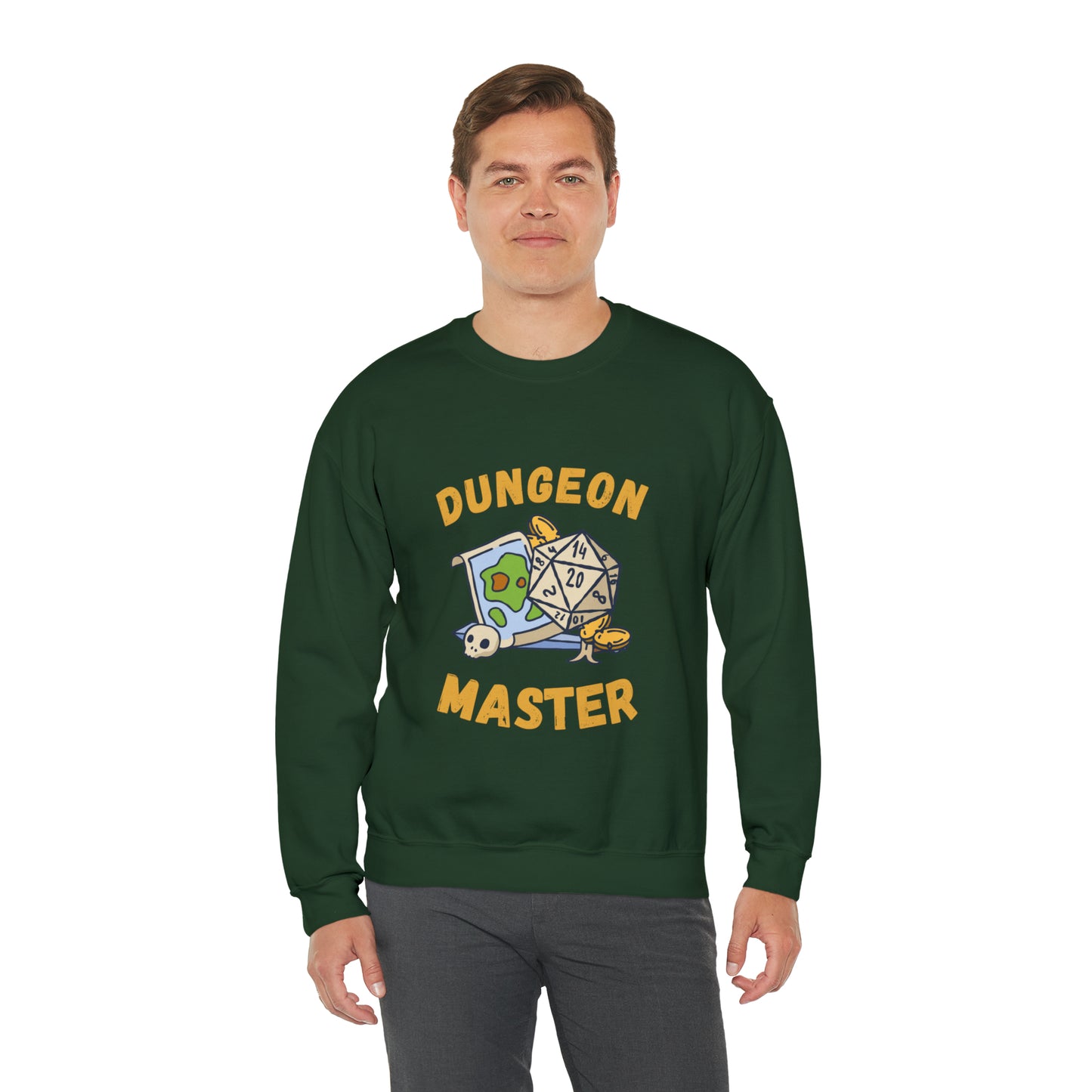 Dungeon Daddy sweatshirt, DnD Dungeon Dad Shirt,Fathers Day Gift,Bday or Xmas Gift, Dungeons and Dragons Clothing for HimChristmas gift