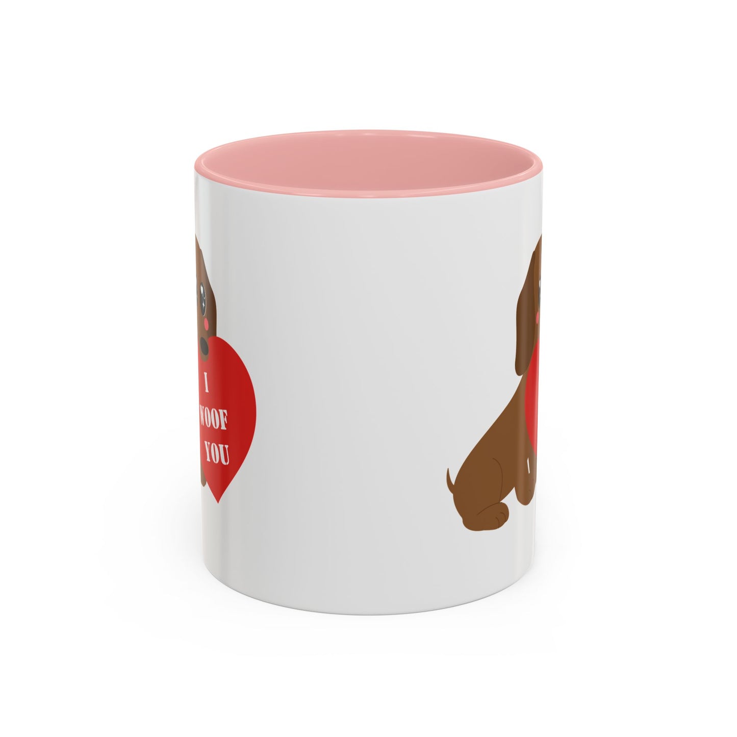 Dog lover mug I woof you mug Valentines day mug i love you Galantines day Bestie gift for her gift tea Mug Coffee Gift for Mom vday gift