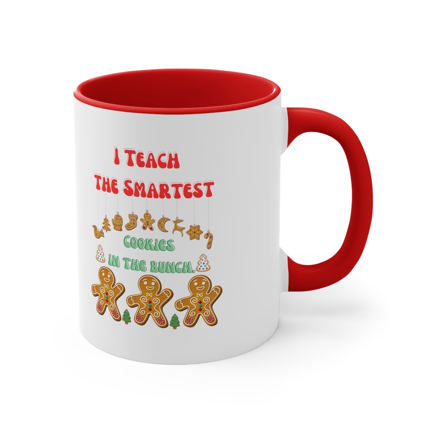 Smartest cookies mug teacher Christmas mug teacher gift coffee mug Christmas gift for her for him tea gift for him 11oz Christmas coffee mug