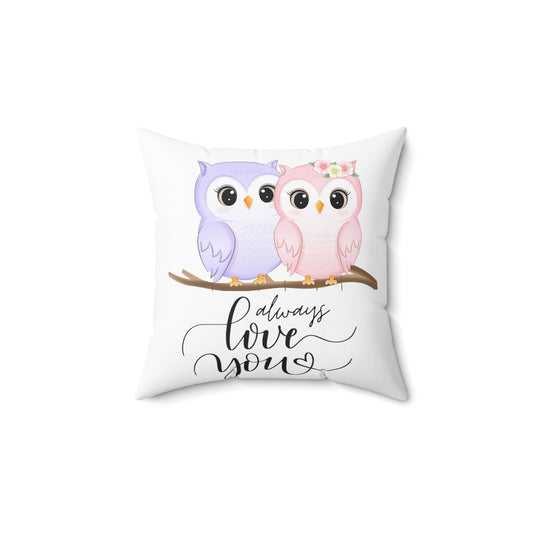 owl love pillow Valentine's day gift for her gift for him vday gift I love you gnome matter galentines day gift vday decor Christmas gift