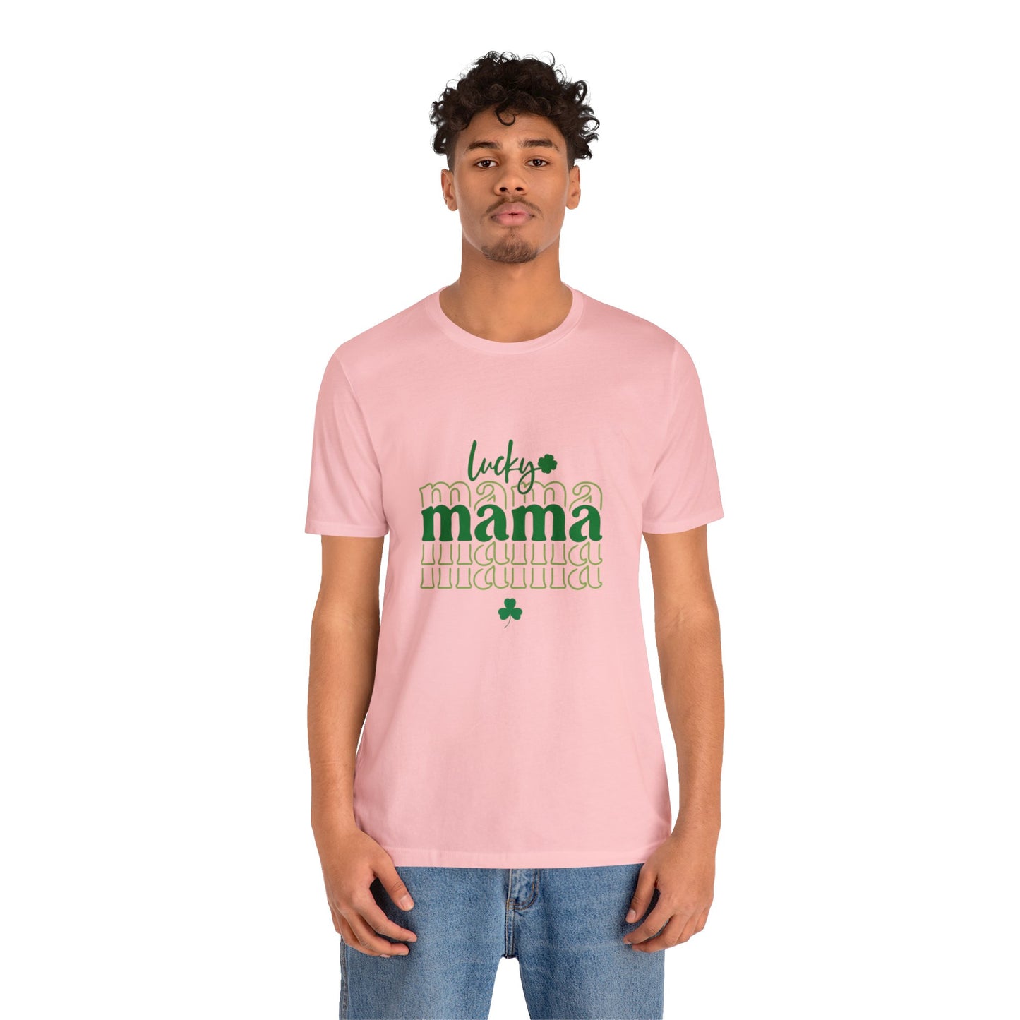 Lucky mama shirt Irish luck shirt st Patrick's day gift Unisex Tee choose happy Retro Shirt Retro T-Shirt best friend vacation shirt beach