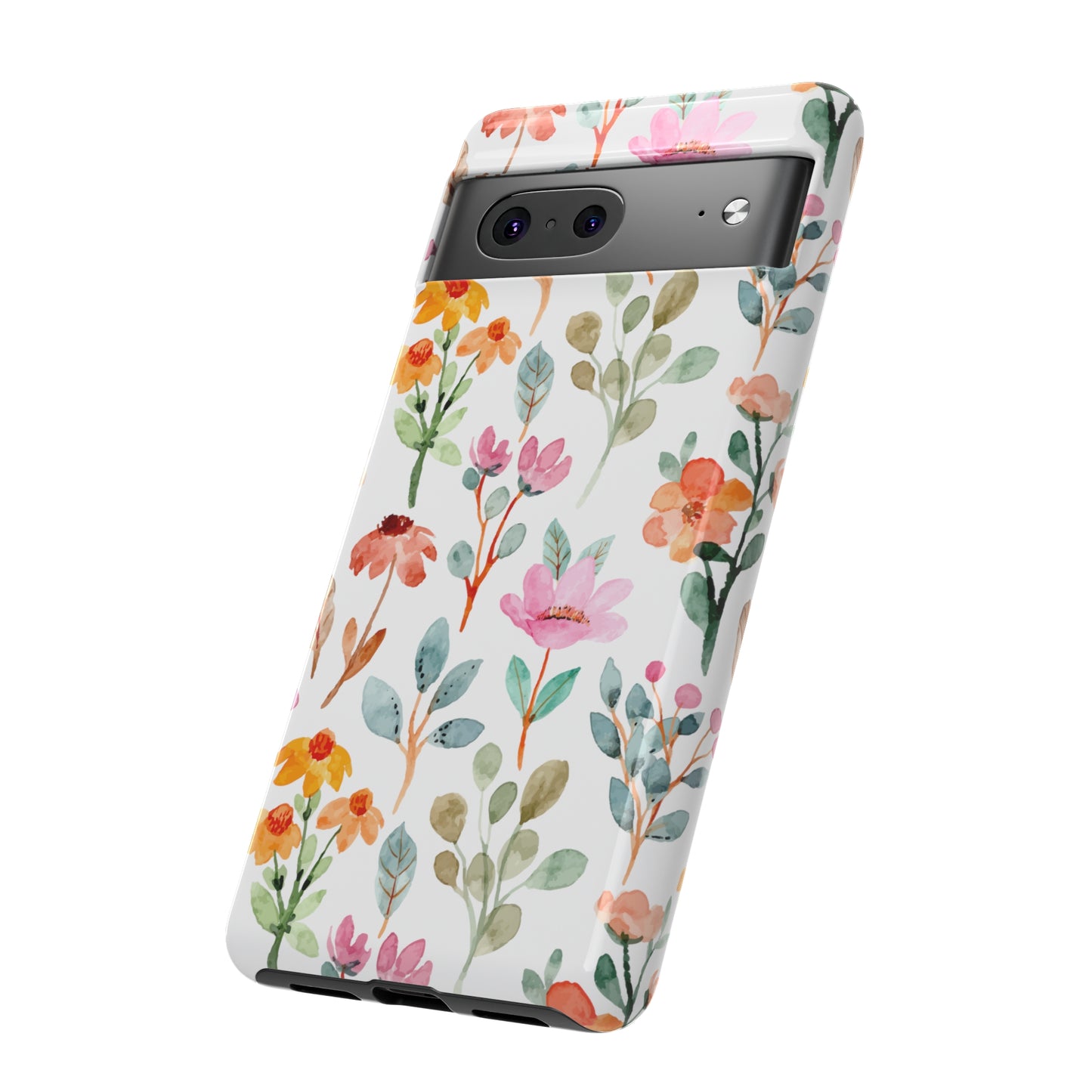 Floral phone case mother's day gift best friend gift for her gift for him flower cell phone cases Tough Cases