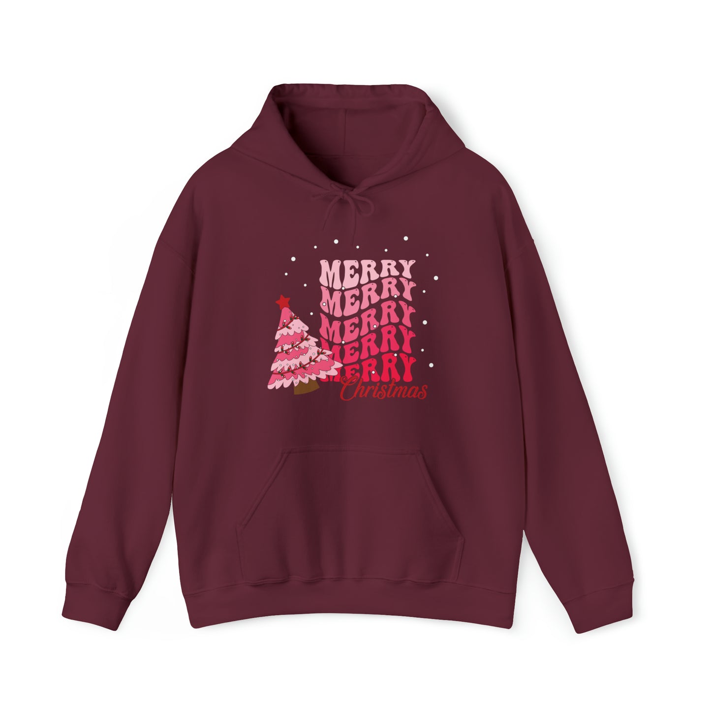 Festive AF hoodie blue Merry Bright Christmas Sweatshirt for Women Men Christmas Sweater Holiday Christmas gift for her gift for him