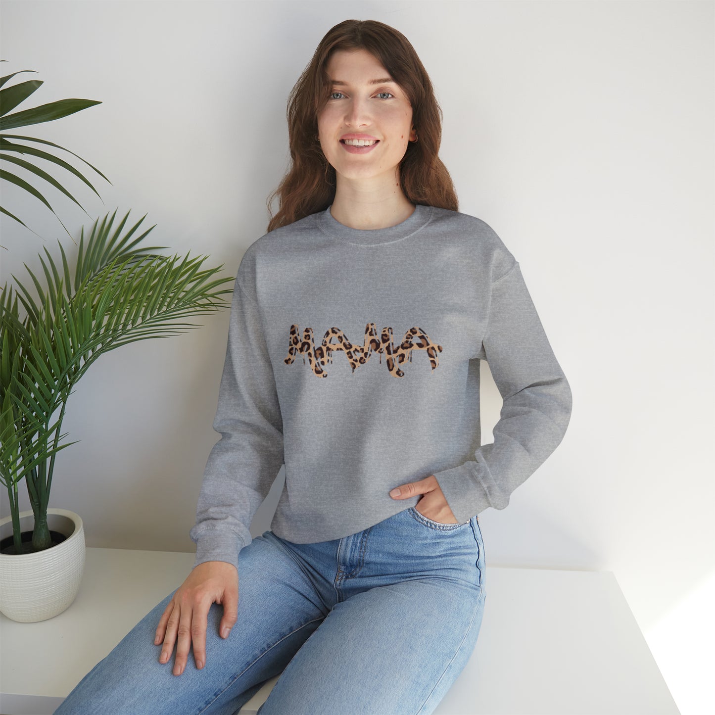 Mama leopard print Sweater,Anti social moms club sweatshirt, Mama Mother Mom sweatshirt, Gift for mom, Christmas gift for her,Birthday gift