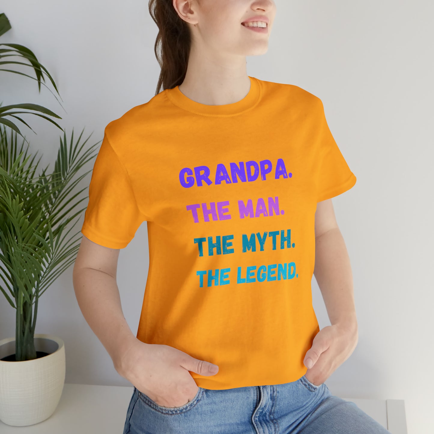 Grandpa shirts the man the myth the legend t-shirt gift for Dad and me shirts Father's day gifts best friend Christmas gift for dad