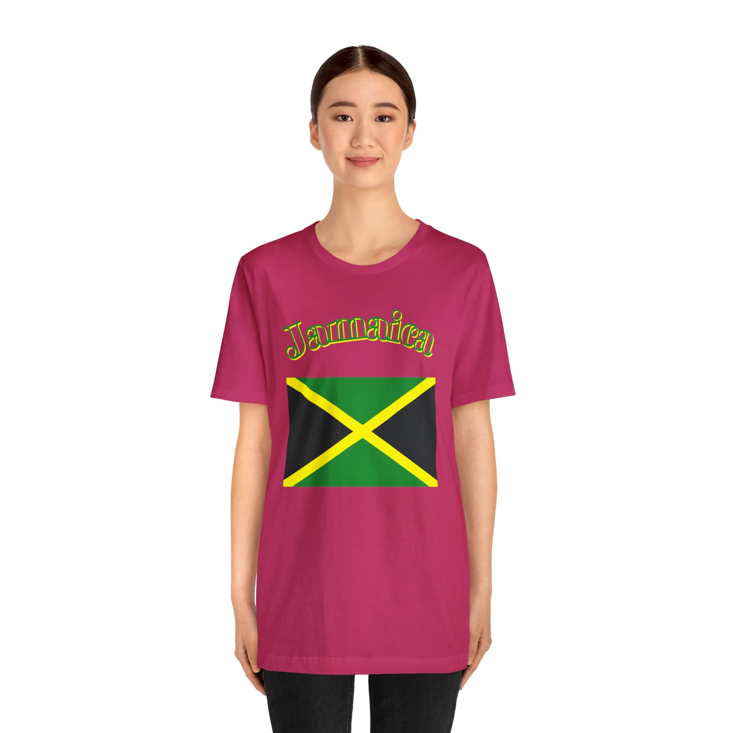 Jamaica flag shirt Jamaican T-shirt positive vibes shirt good vibes tee island girls trip shirt bohemian top Christmas gift for her for him