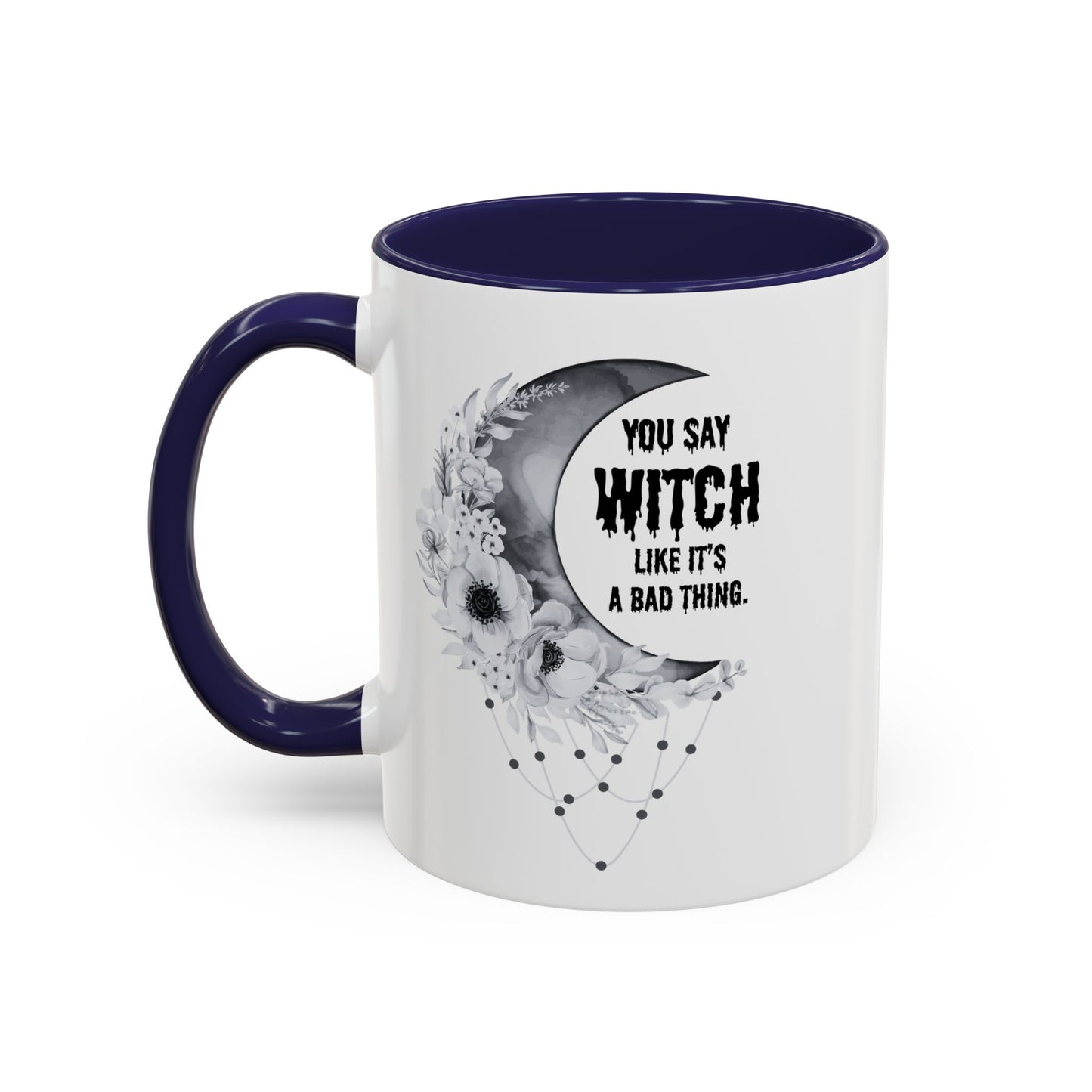 Witch mug Halloween mug Spooky things mug office funny gift best friend gift Christmas word fuck sarcastic humour gift Coffee Mug(11, 15oz)