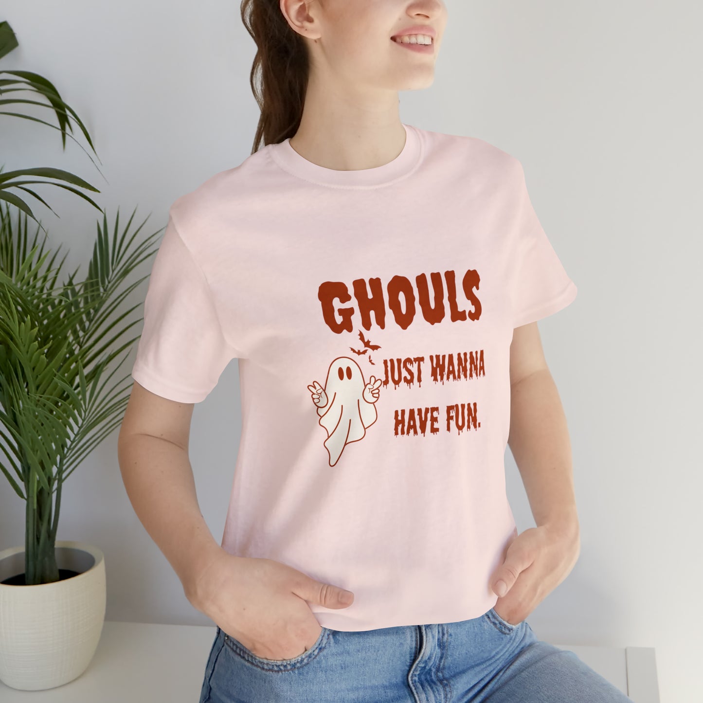 Ghouls just wanna have fun Halloween shirt Hey boo ghost Halloween tshirt Halloween Sweatshirt Spooky Season Halloween Sweater Christmas