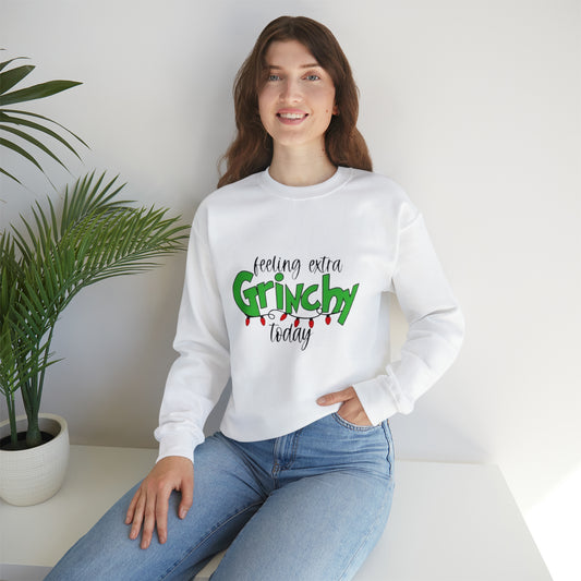 Grinch Christmas Personalized sweater , Christmas sweater,holiday ,Christmas sweatshirt,mama heart Mother's day gift,funny grinch sweatshirt