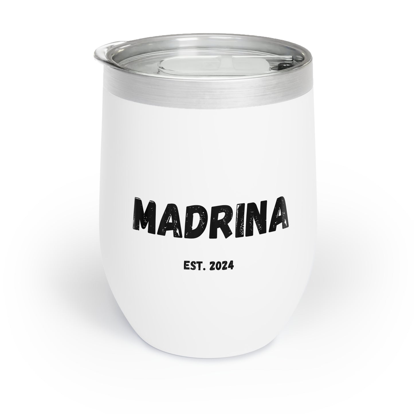 Madrina est 2024 tumbler gift for godmother new godmom gift Chill Wine Tumbler Godmother proposal gift