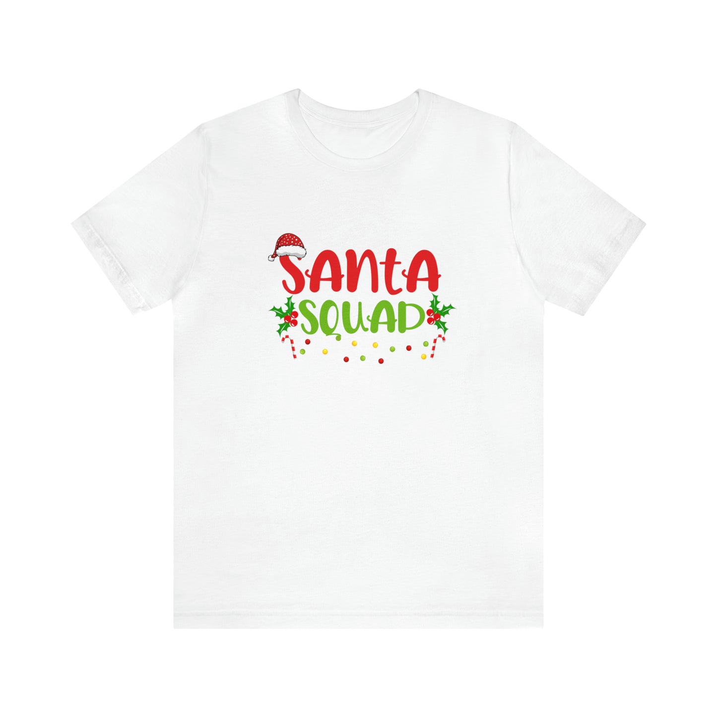 Santa's squad Matching Family Christmas Shirts Santa claus Hat family tshirts Family Christmas Shirt Xmas Tee Custom Christmas Tshirt photos