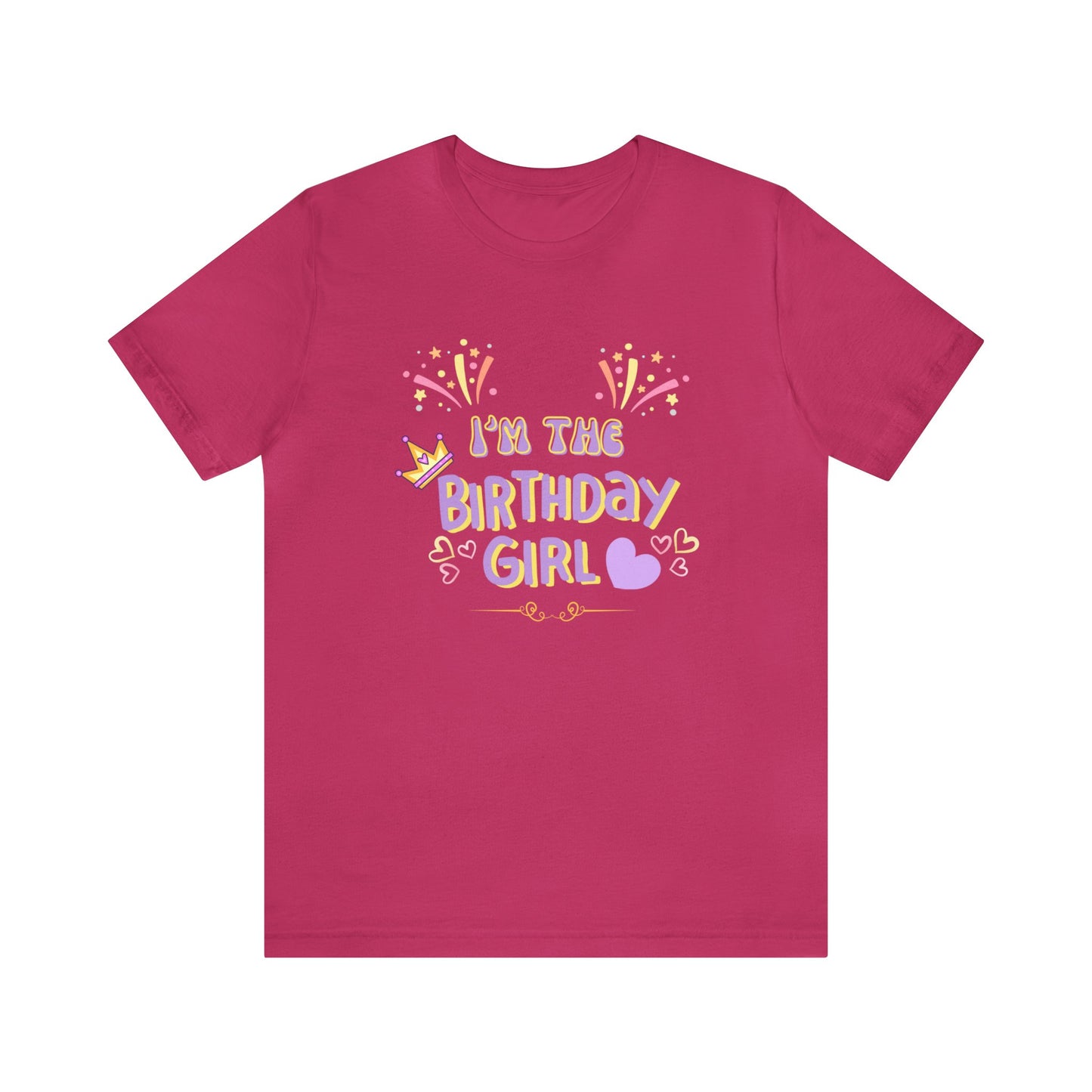 I'm the Birthday girl shirt birthday girl shirt birthday shirt gift for her best friend gift birthday party attire month Tshirt birthday