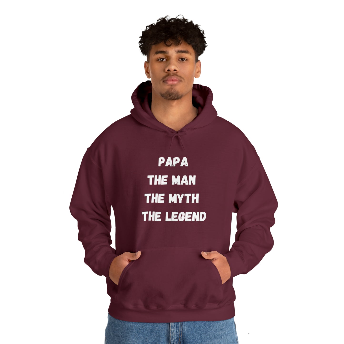 Papa the man the myth the legend Hoodie, Gift for Dad sweater father'sday gift, Christmas gift, best friend