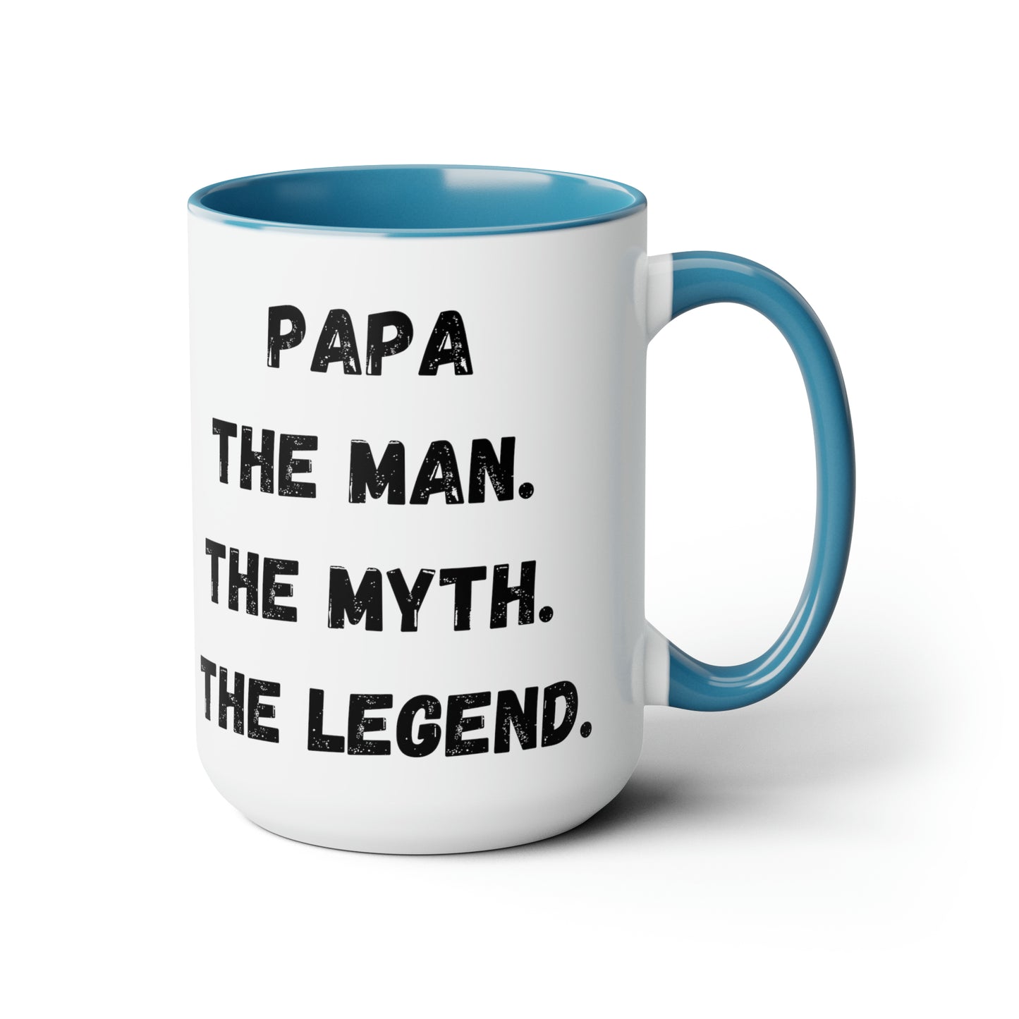 Papa the man the myth the legend mug Daddy mug love you dad gift Coffee Mug pregnancy reveal gift heart mug gift for her Mug wife Coffee tea