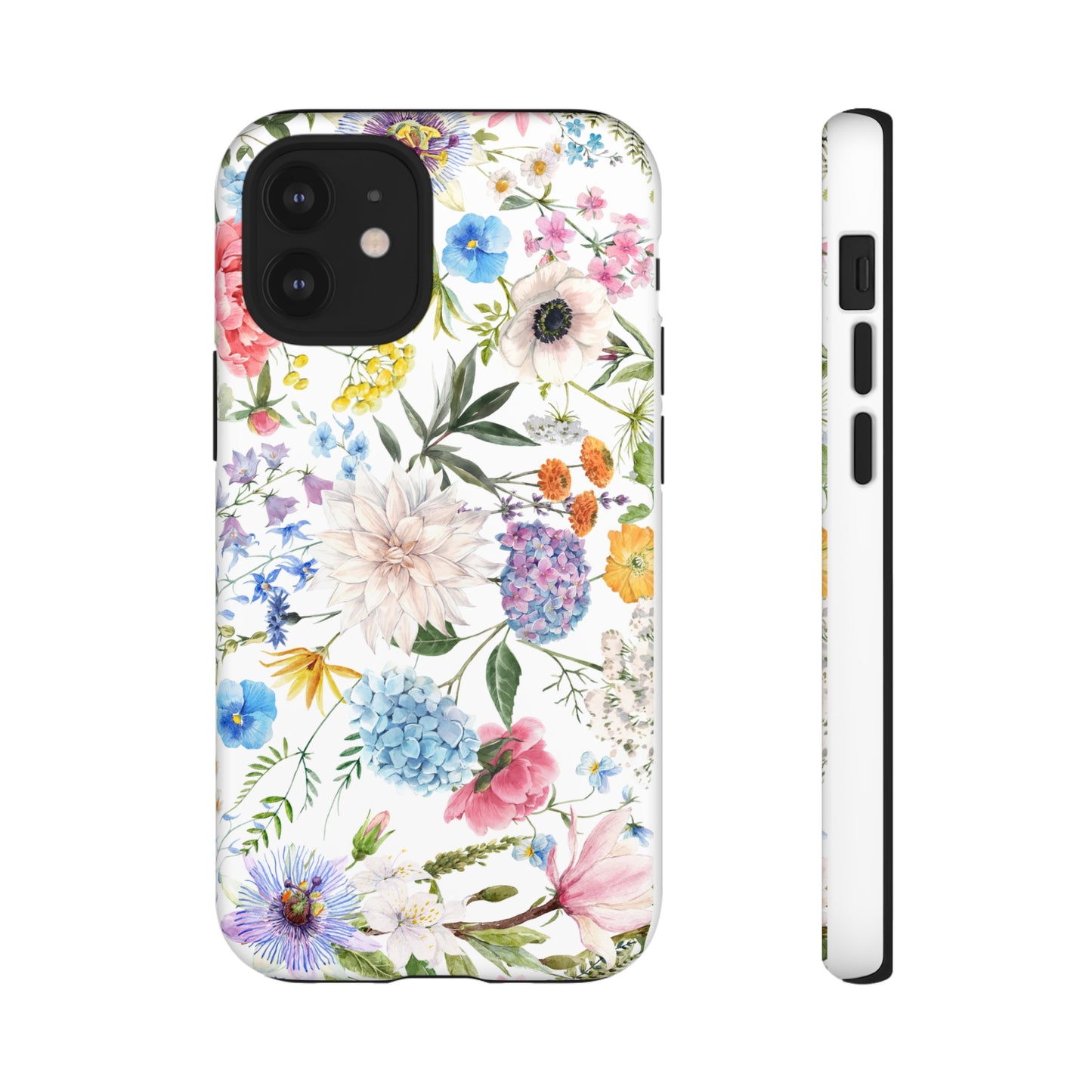 Floral phone case mother's day gift best friend gift for her gift for him flower cell phone cases Tough Cases