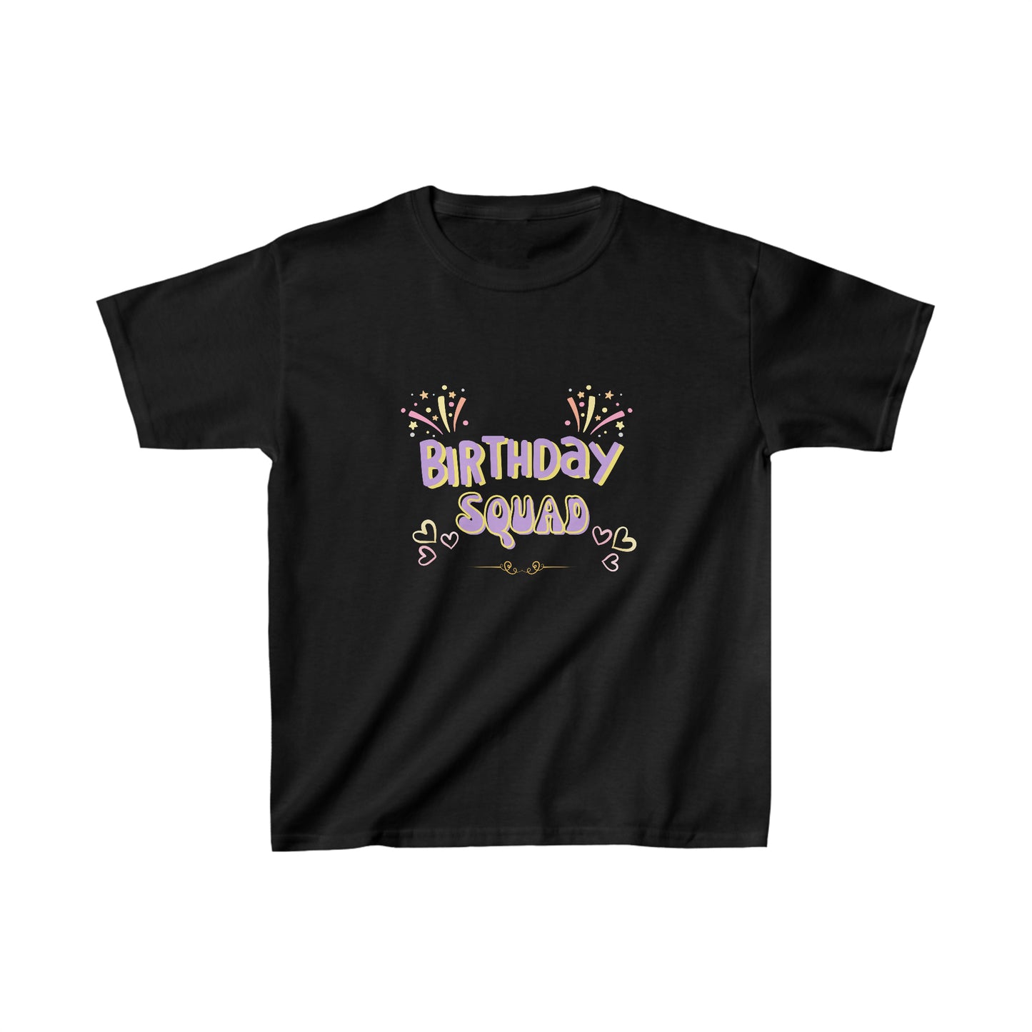 Birthday squad shirt birthday girl shirt birthday party shirt Christmas shirt Rainbow cloud kid shirt birthday shirts birthday