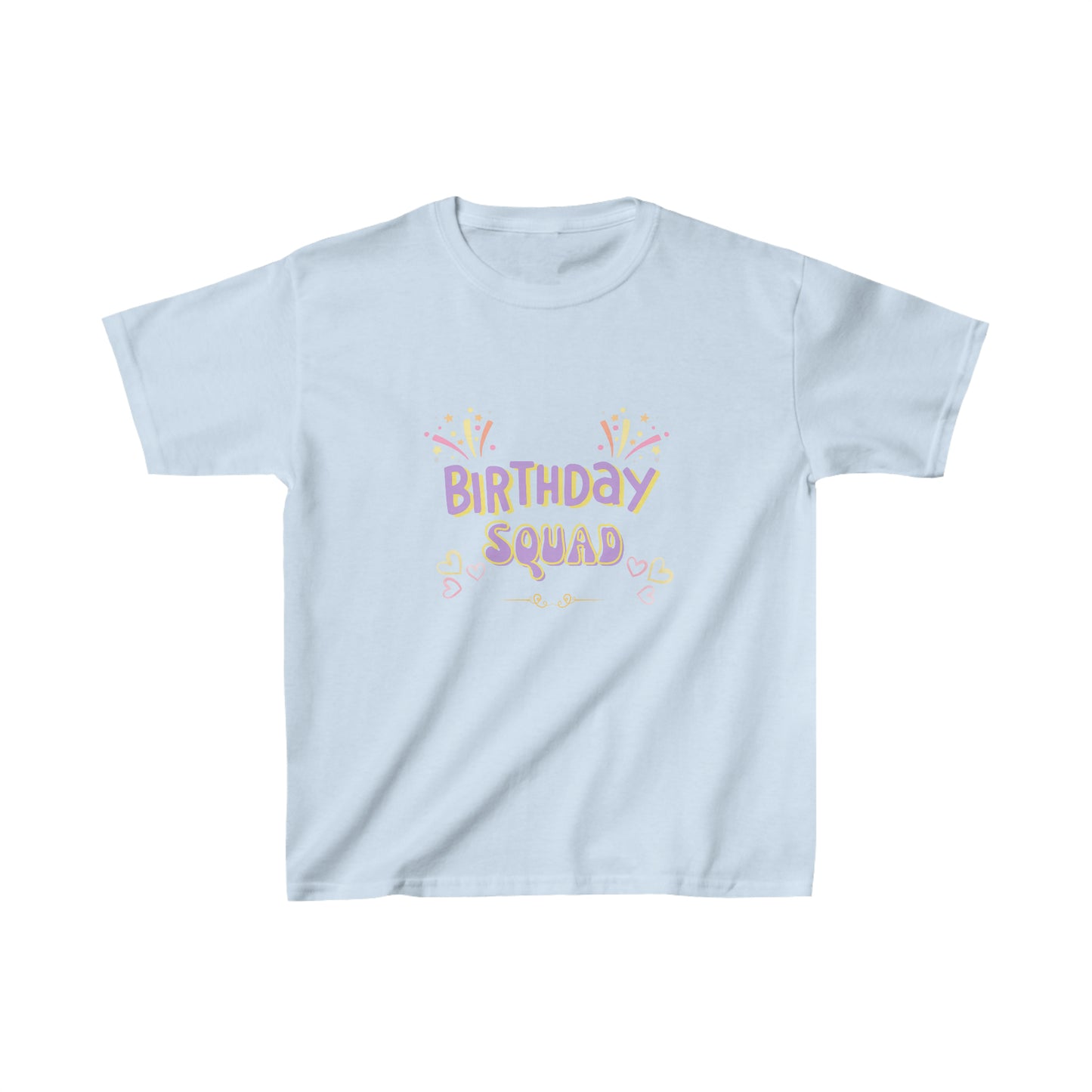 Birthday squad shirt birthday girl shirt birthday party shirt Christmas shirt Rainbow cloud kid shirt birthday shirts birthday