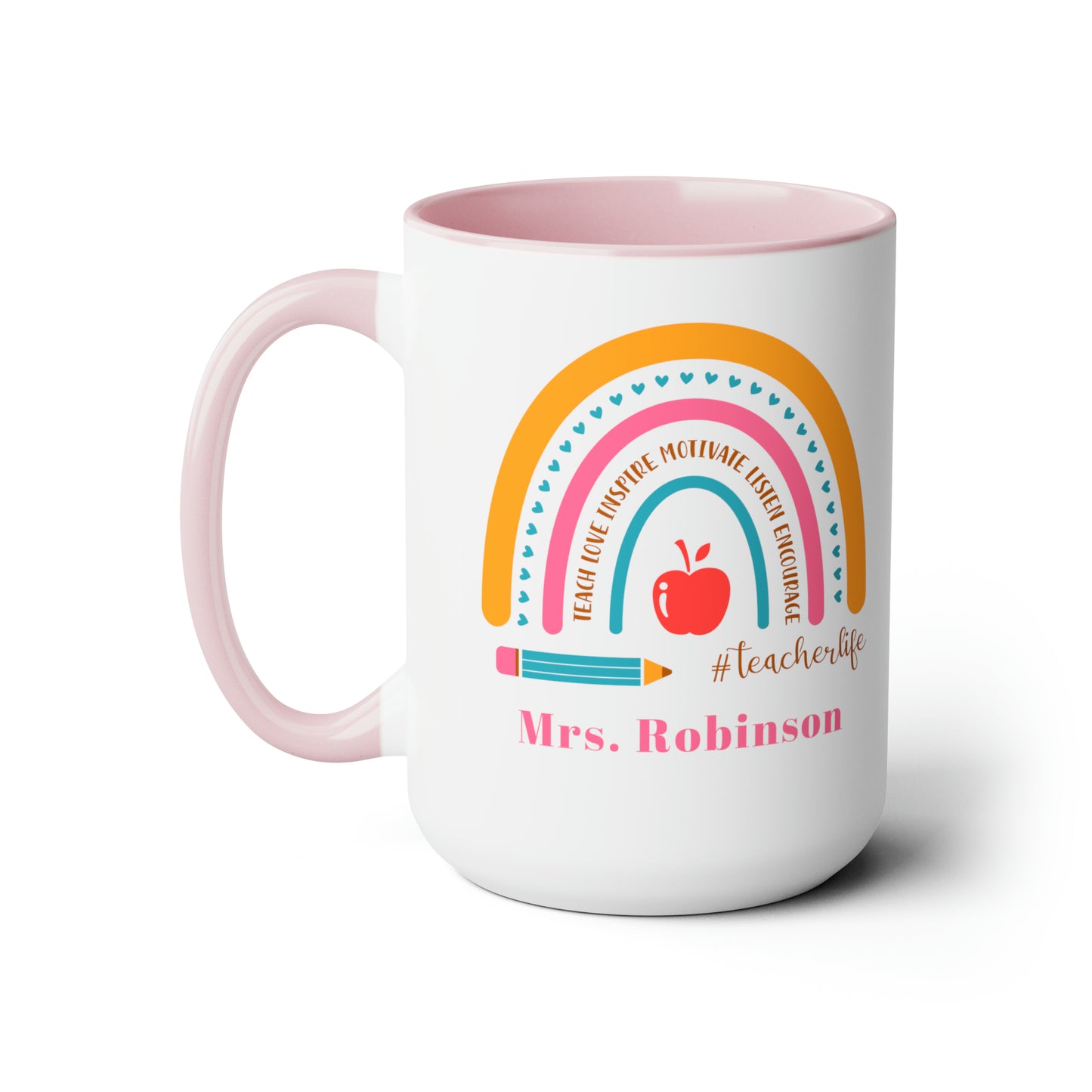 Personalized name mug custom teacher gift teacher appreciation vibes  lady mug Supervisor mug Coffee Mug gift for her Mug wife Coffee Mug