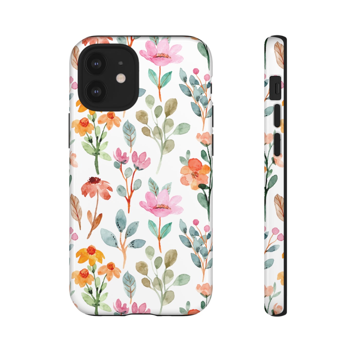 Floral phone case mother's day gift best friend gift for her gift for him flower cell phone cases Tough Cases