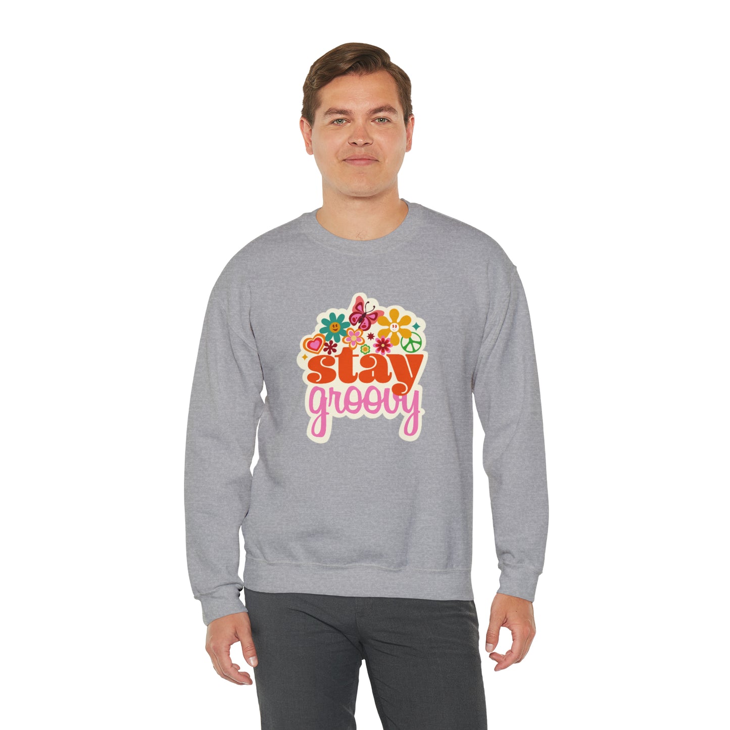 Stay Groovy sweatshirt, good vibes sweater, love inspire sweatshirt mode sweater, Homeschooling sweatshirt mom shirt, shirt unisex gift