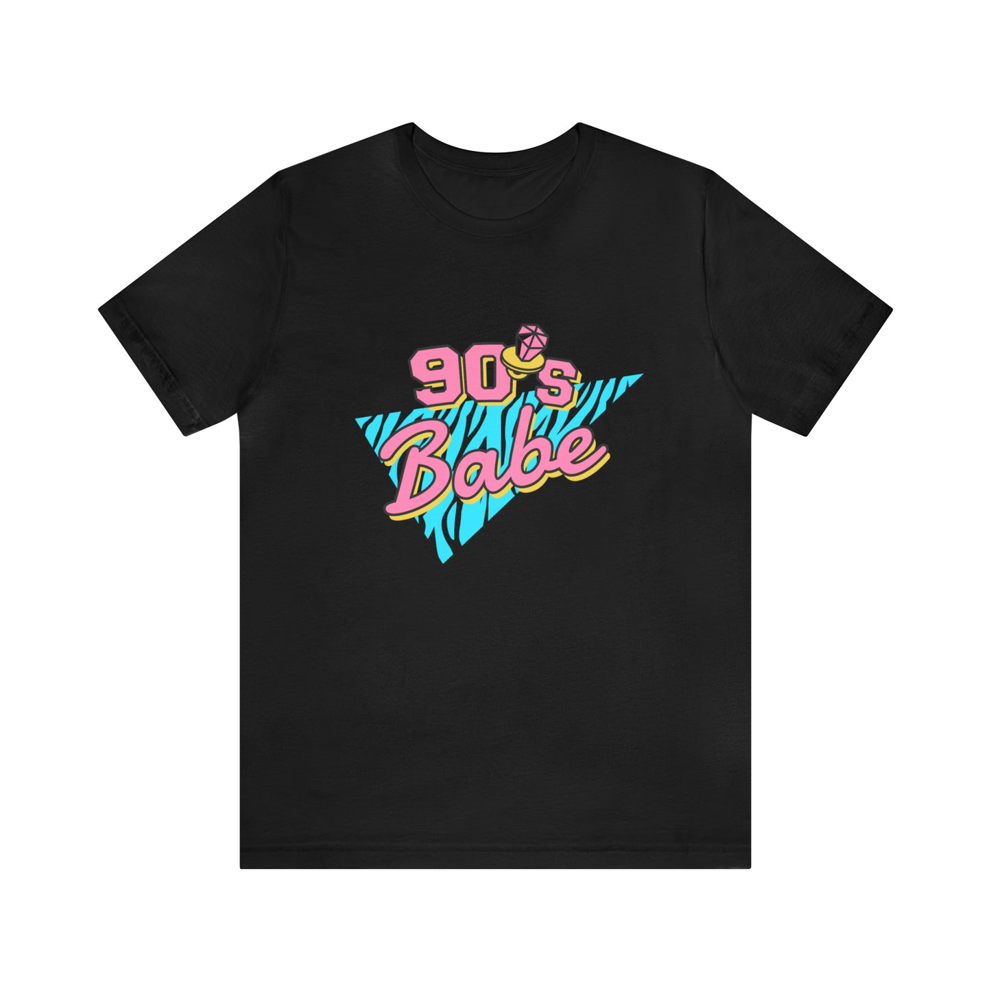 90's Babe shirt, gift for her, Christmas shirt, galantine gift best friend trip, Unisex Jersey Short Sleeve Tee