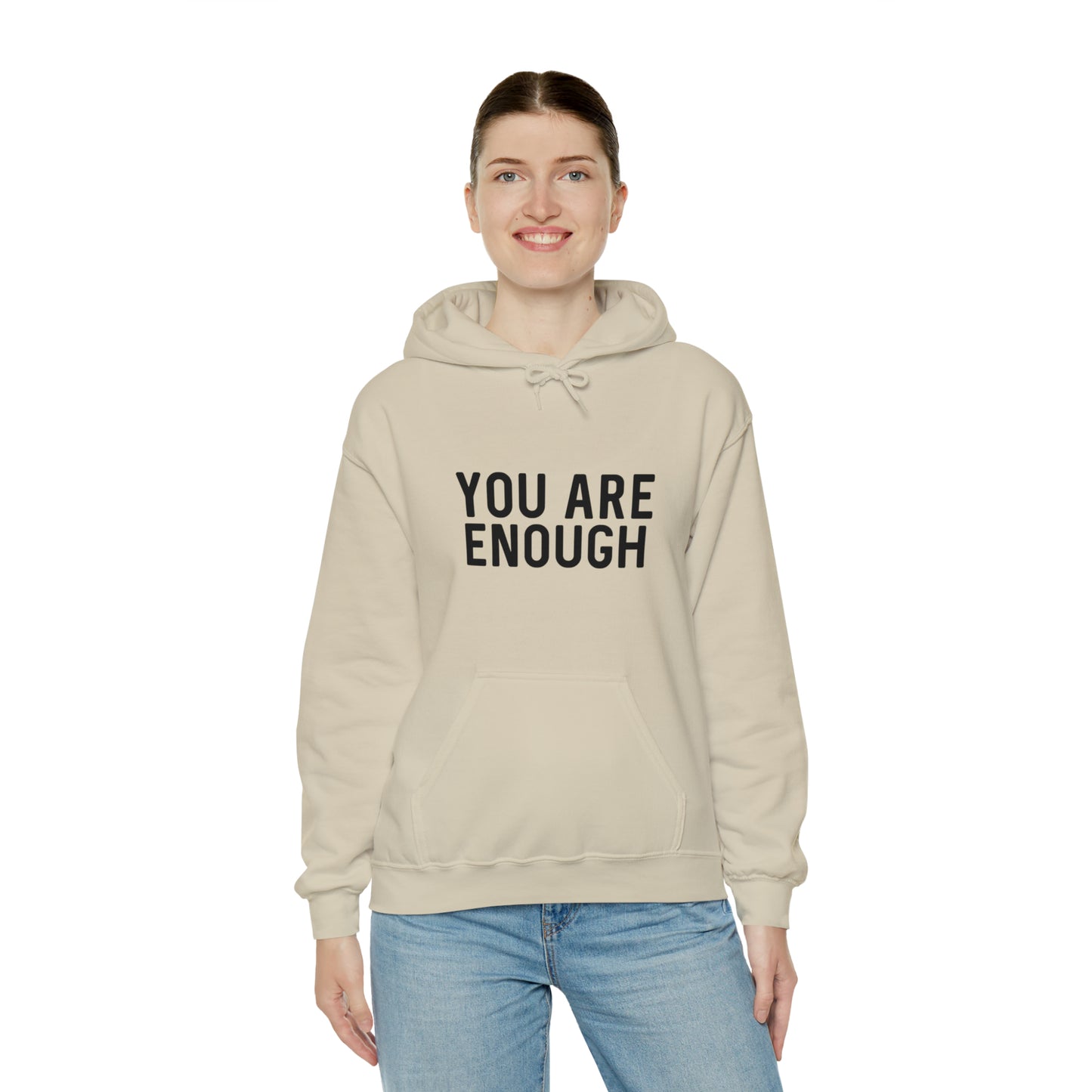 You are enough hoodie motivational sweater yogawear best friend gift mental health gift Teach hoodie, Teacher mode Hoodie Christmas Sweater,