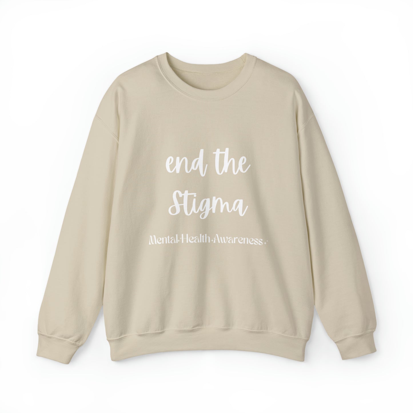 End the stigma sweatshirt mental awareness sweatshirt self care sweater anxiety sweatshirt psychologist tee Motivational shirt