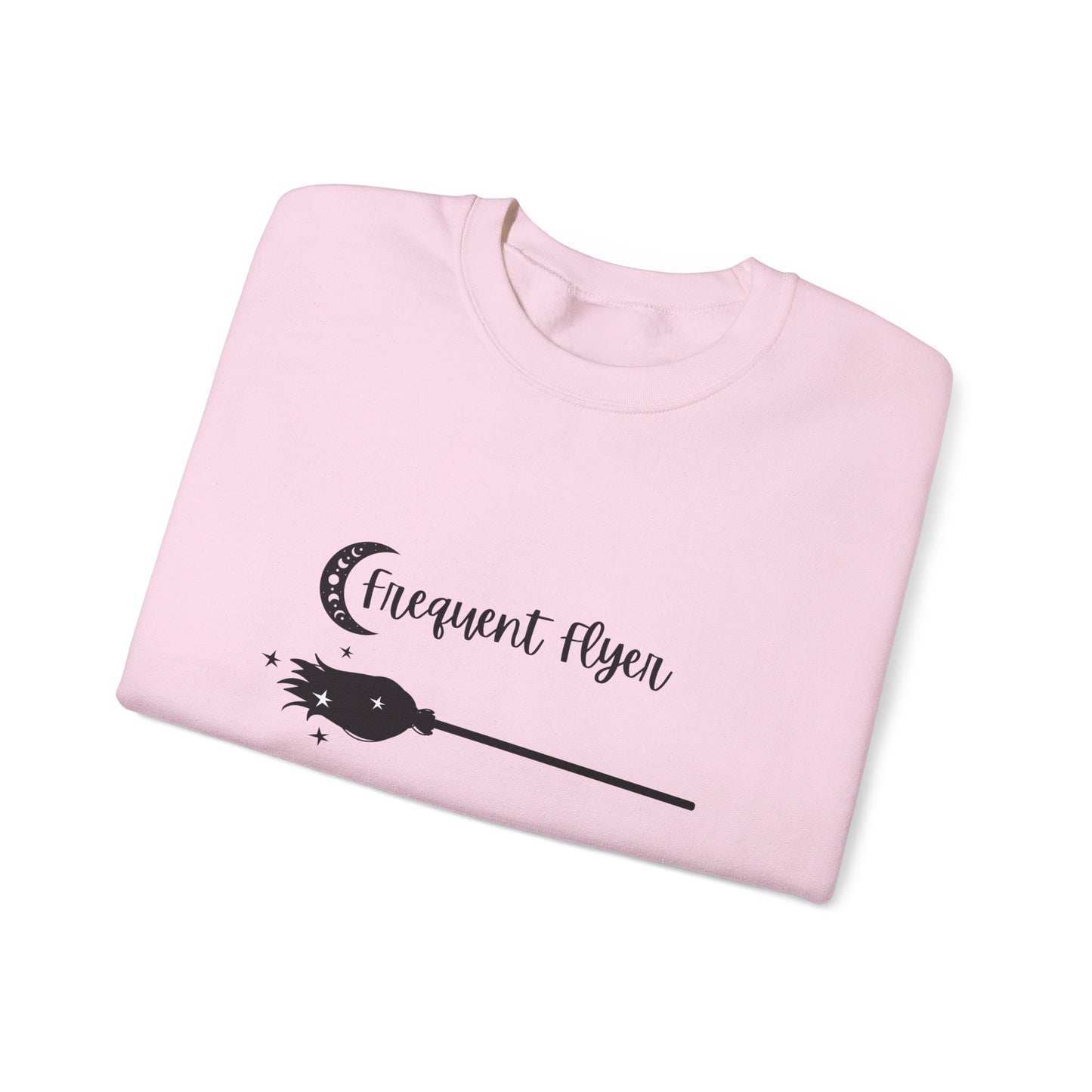 Frequent Flyer sweater Witchy sweatshirt Wicked Halloween sweater Witches broom shirt wizard HalloweenSweatshirt Halloween Sweater Christmas