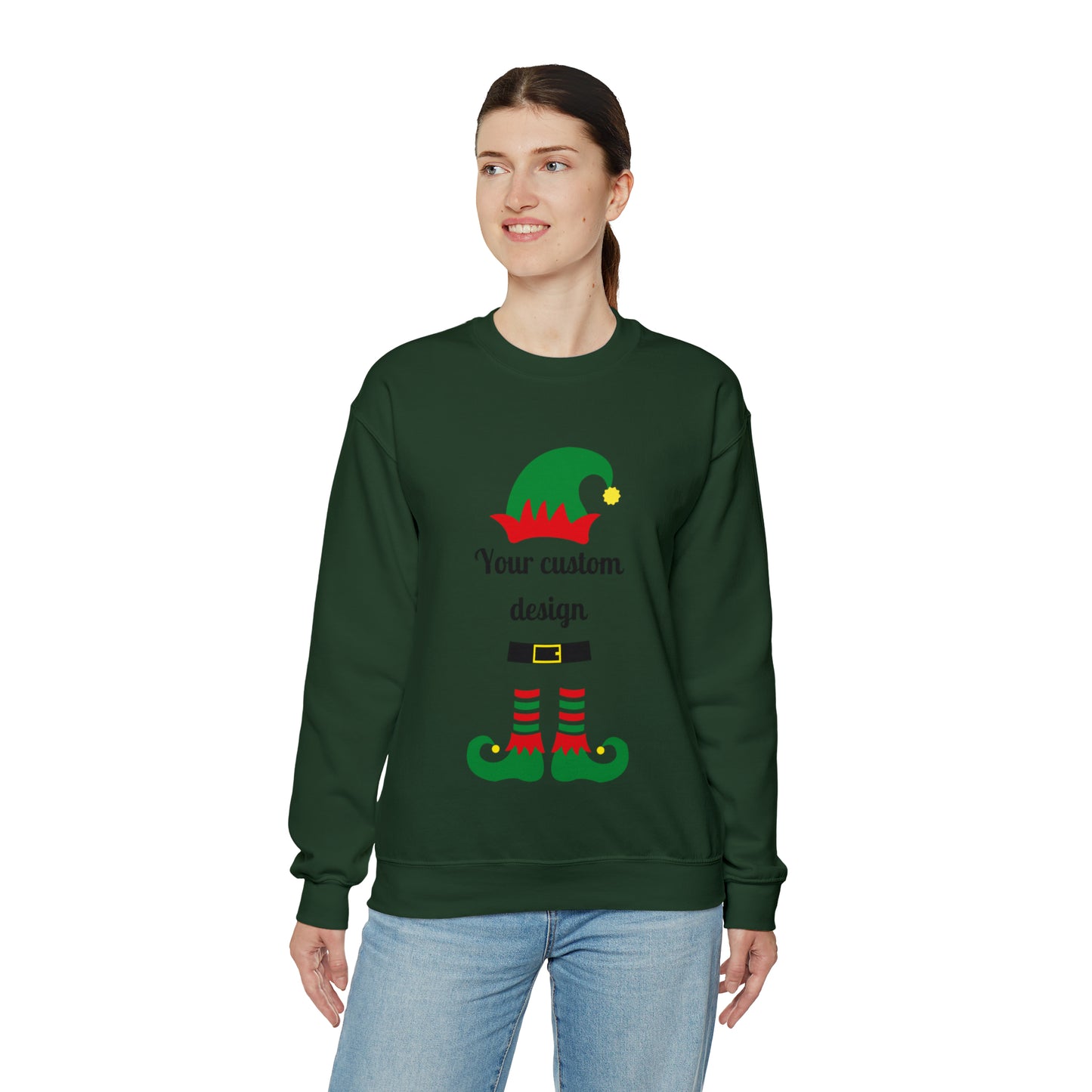 Personalized Christmas sweater Merry Bright Christmas sweatshirt Christmas Sweatshirt for Women Christmas Shirts Holiday Christmas gift