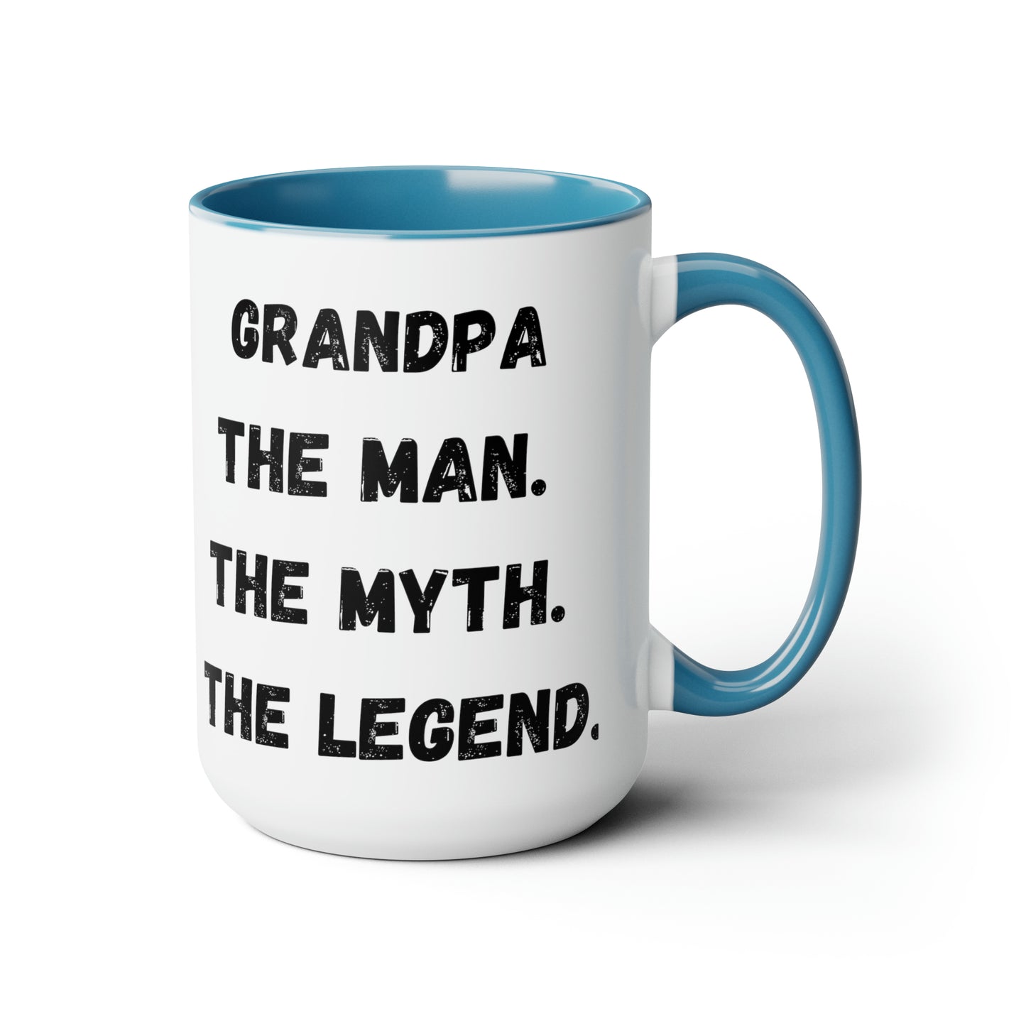 Grandpa mug the man the myth the legend mugDaddy mug love you dad gift Coffee Mug pregnancy reveal gift heart mug gift for her Mug Coffee