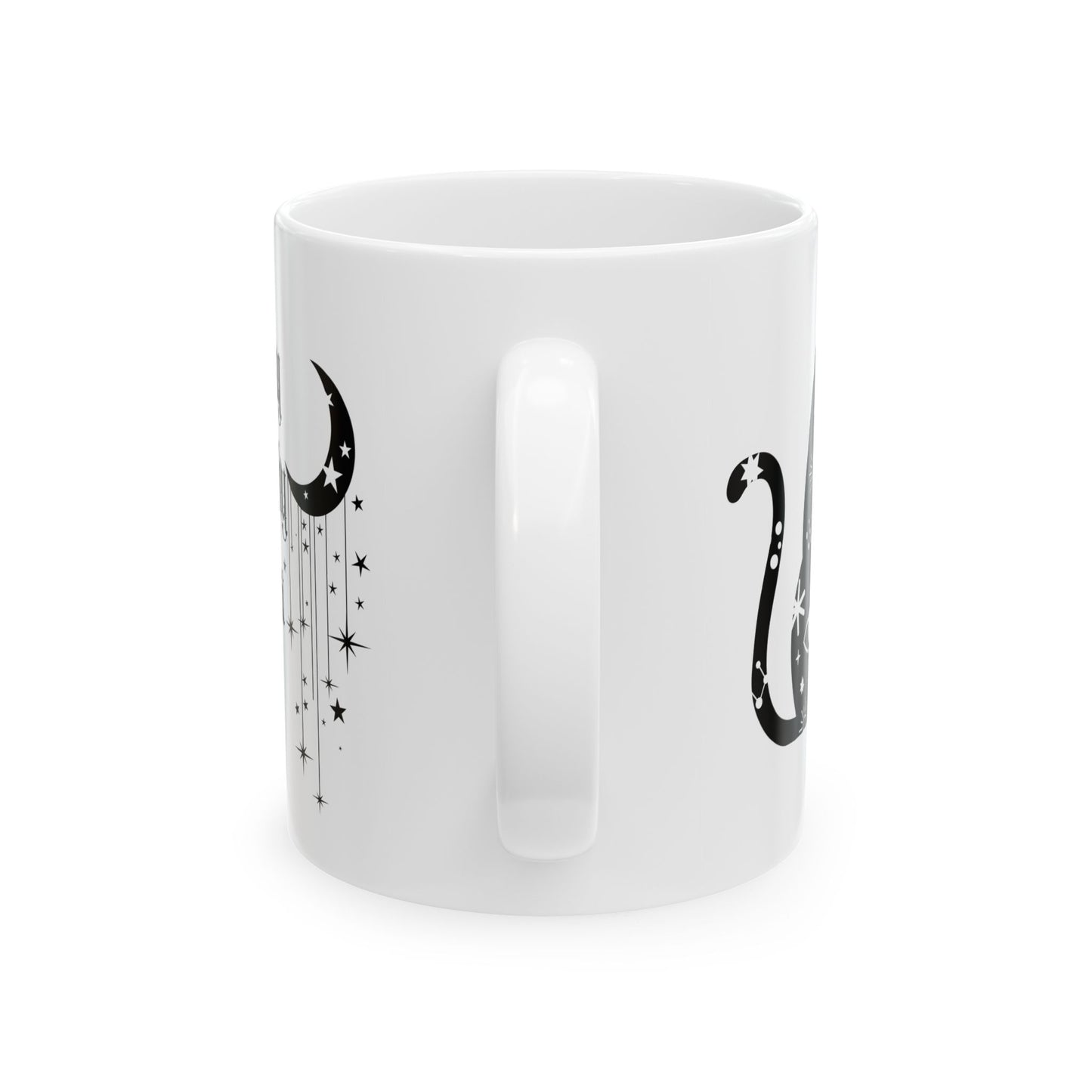 Halloween mug Witchy era mug Spooky mug black cat mug this and word fuck office funny gift best friend gift Christmas Ceramic (11oz, 15oz)