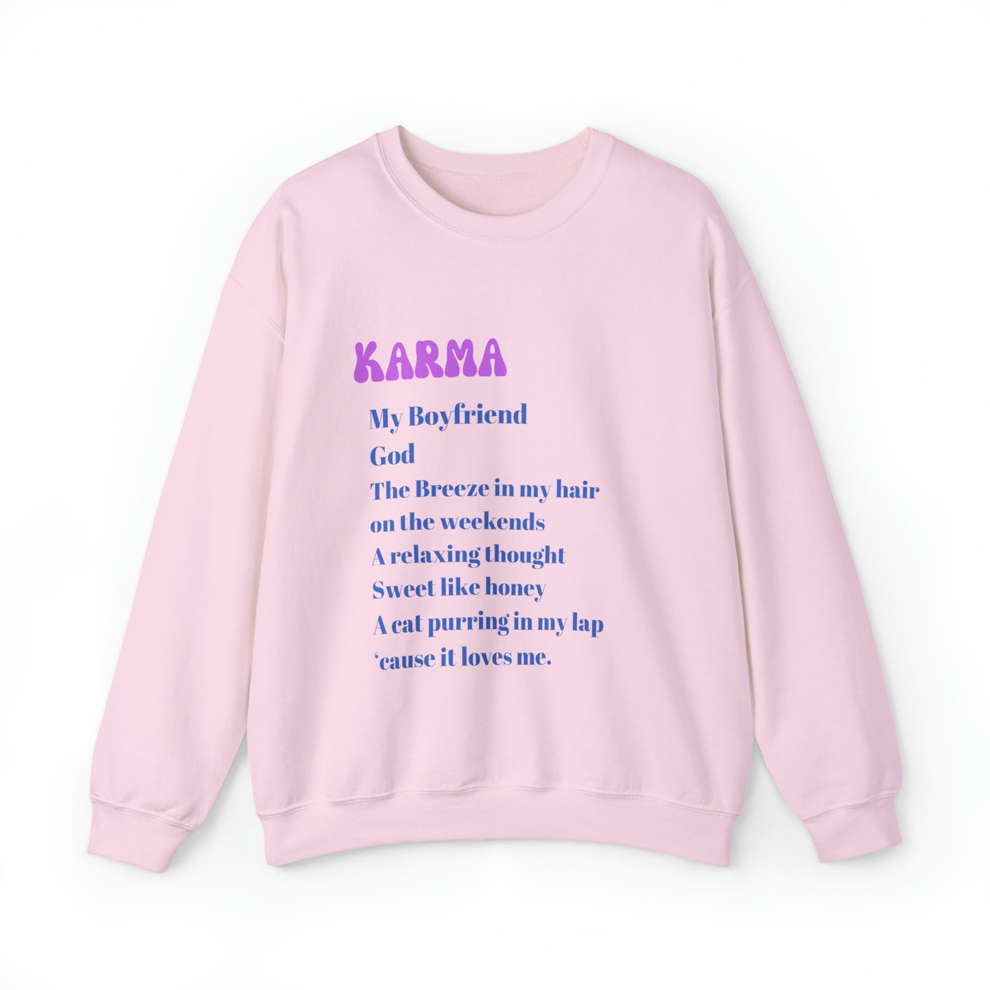 Karma sweater Taylor's Version Sweatshirt swiftie shirt Era Tour sweater best friend gift Womens Sweatshirt concert merch Tee christmas gift