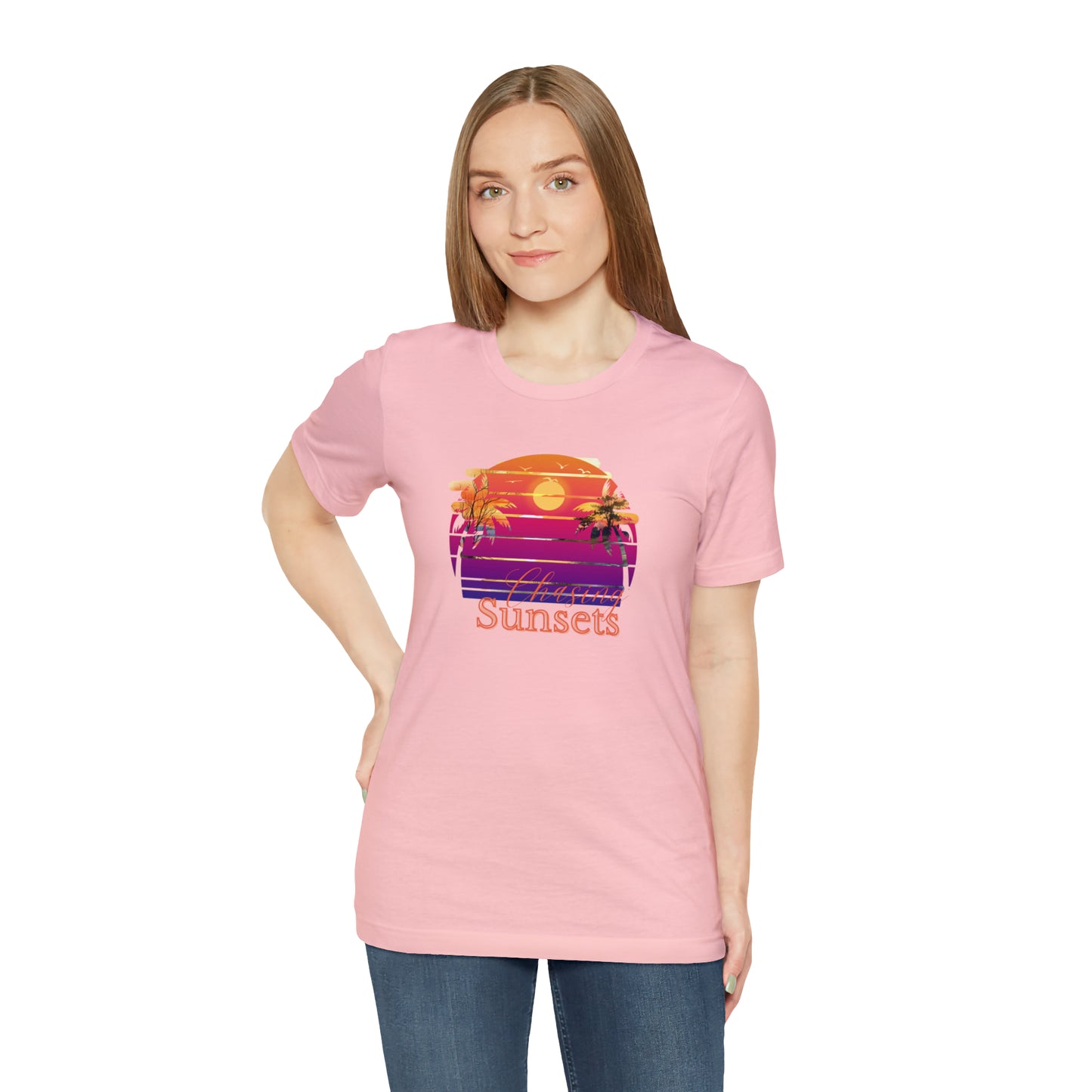 Chasing Sunsets shirt Life is an Adventure shirt Good vibes only shirt Adventurer shirt gift for her gift for him vacation shirt best friend
