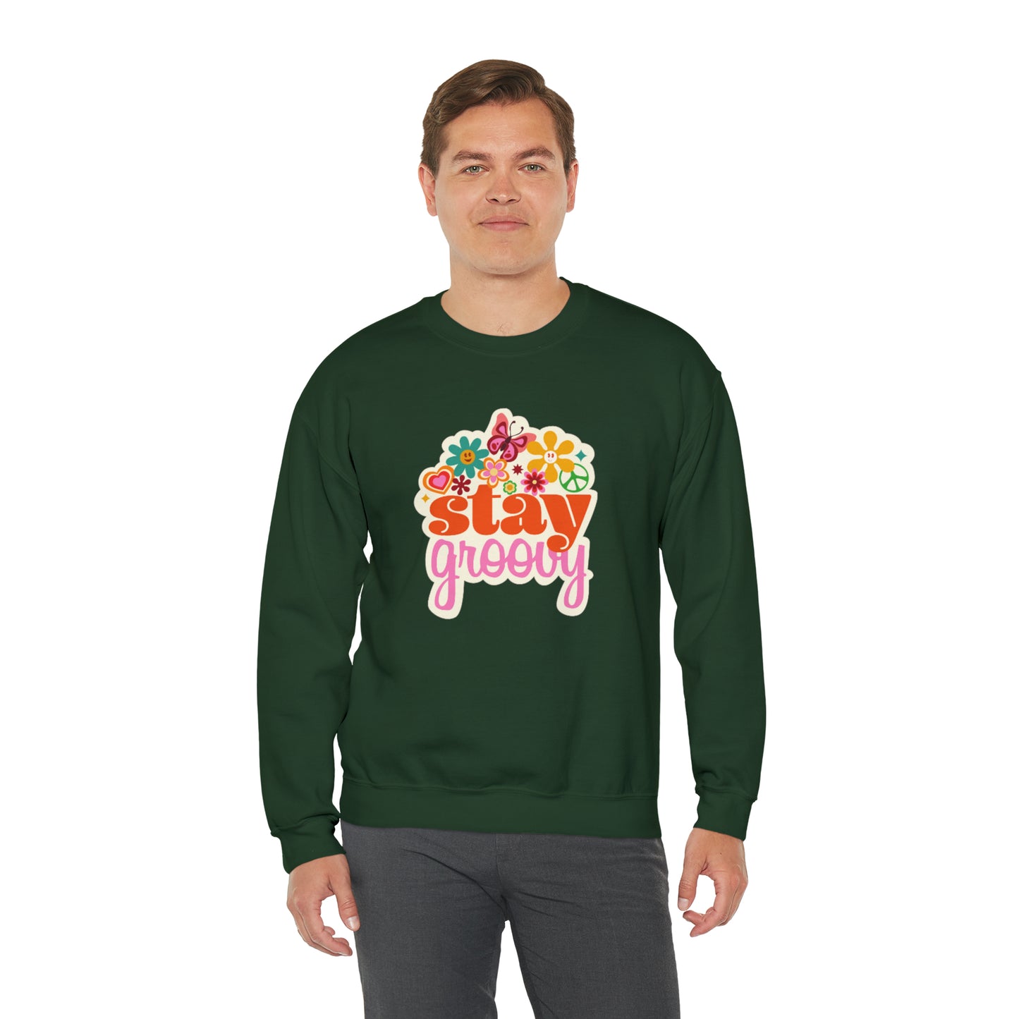 Stay Groovy sweatshirt, good vibes sweater, love inspire sweatshirt mode sweater, Homeschooling sweatshirt mom shirt, shirt unisex gift