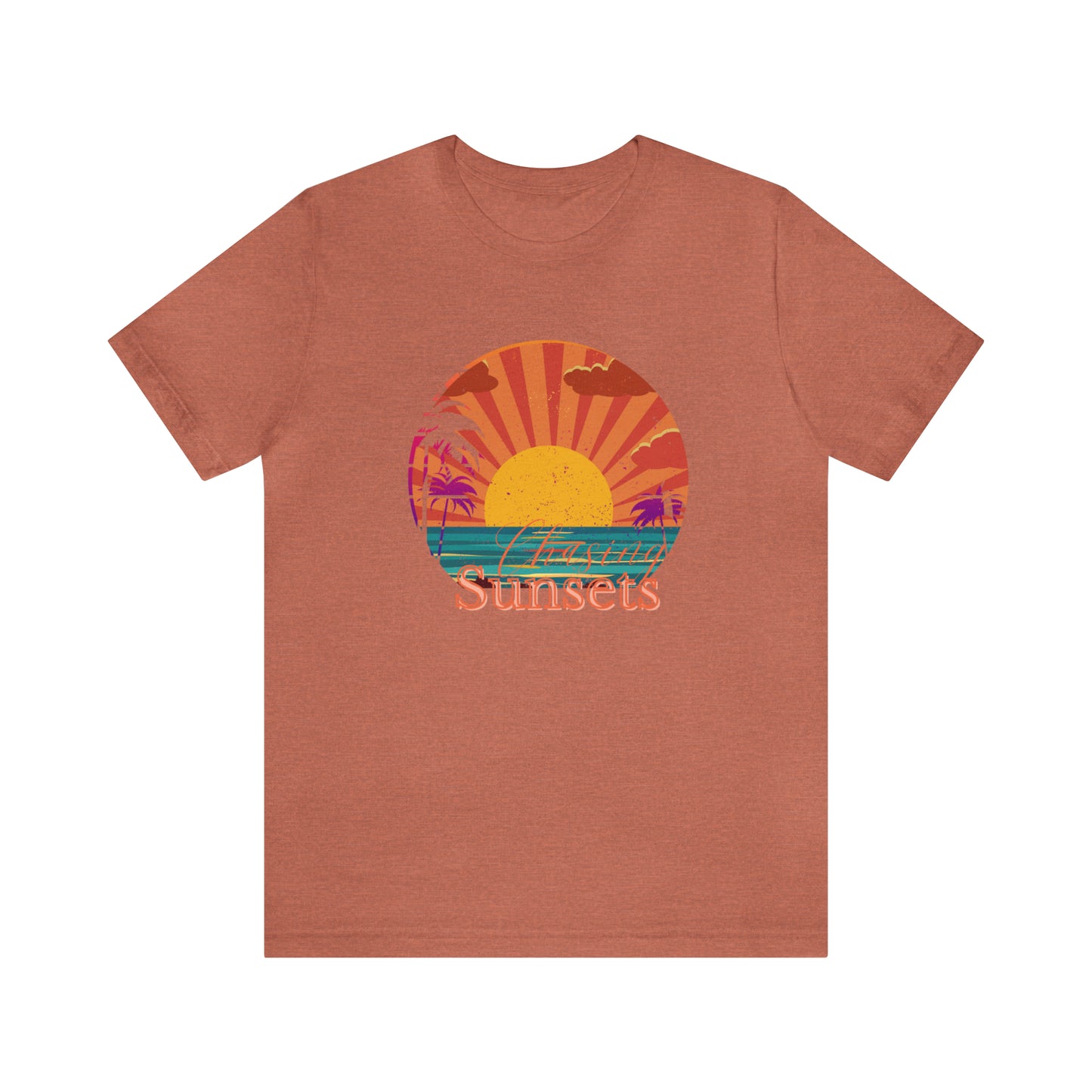 Chasing Sunsets shirt Adventurer shirt Good vibes only T shirt gift for her gift for him vacation shirt best friend
