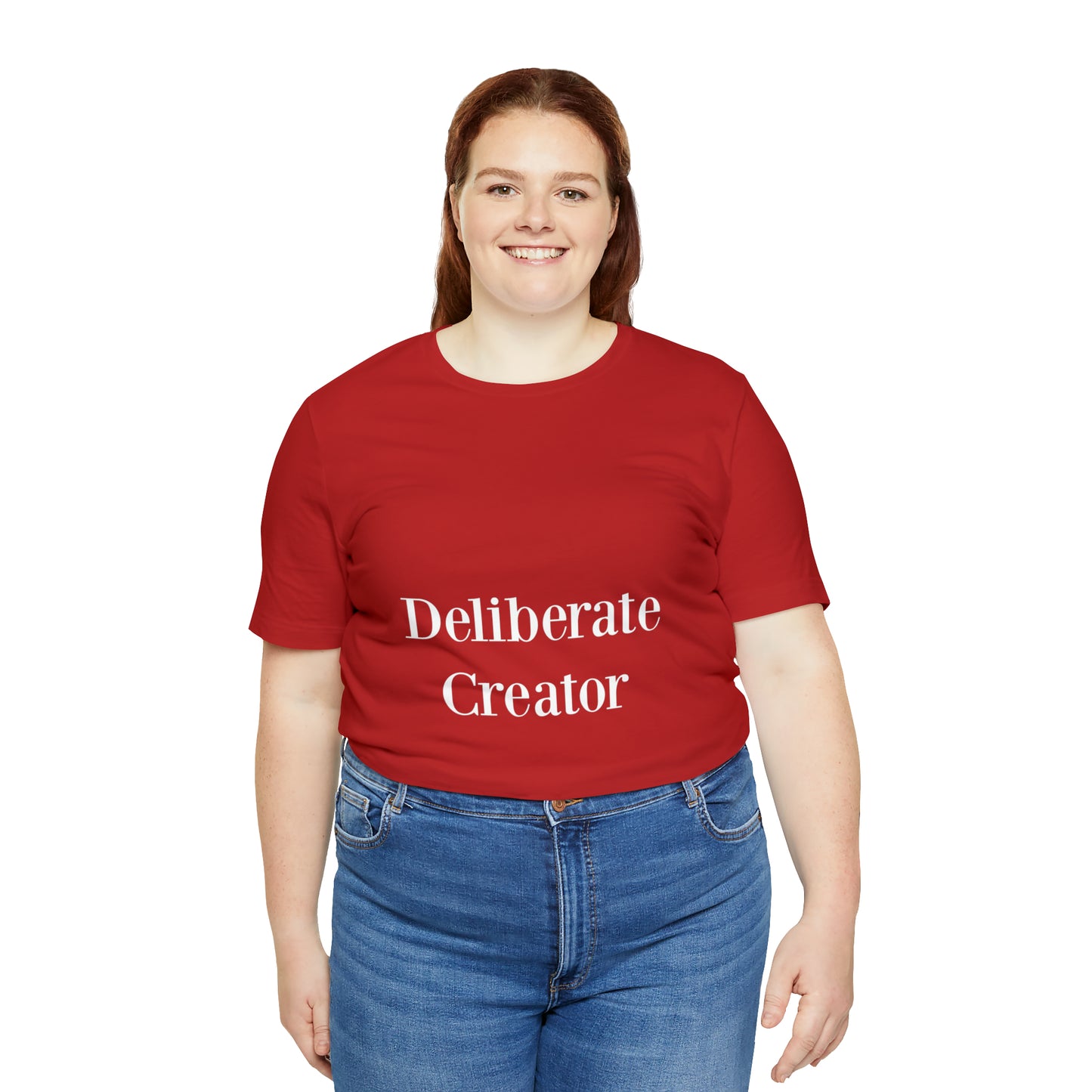 Deliberate creator tee,  Unisex Jersey Short Sleeve Tee