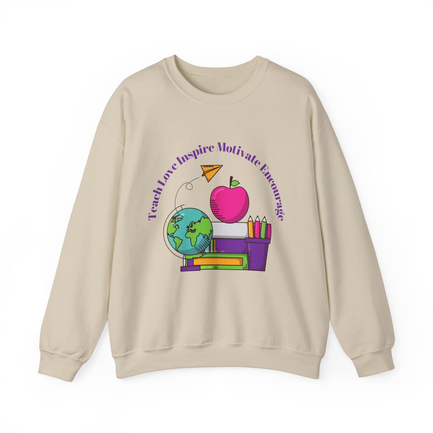 Teacher love motivate sweater gift for her teacher sweater custom sweater funny Valentine's sweater gift for him professor gift birthday