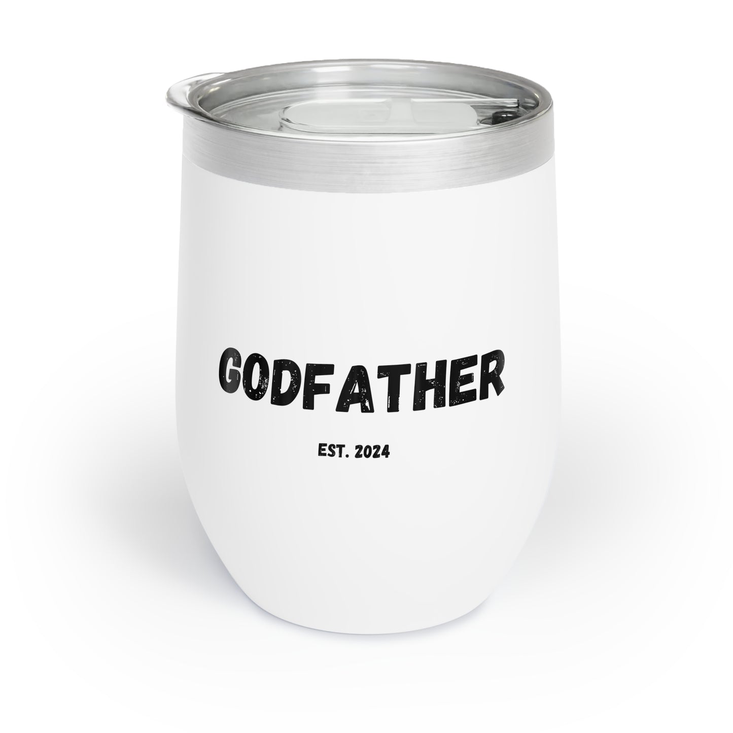 Godfather est 2024 tumbler gift for brother padrino gift Chill Wine Tumbler Godfather proposal gift