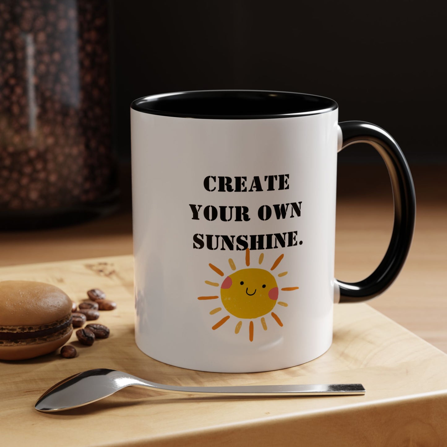 Motivational mug New year motivation create your own sunshine mug Morning affirmation mug Christmasgift for her gift for him bestiegift boss